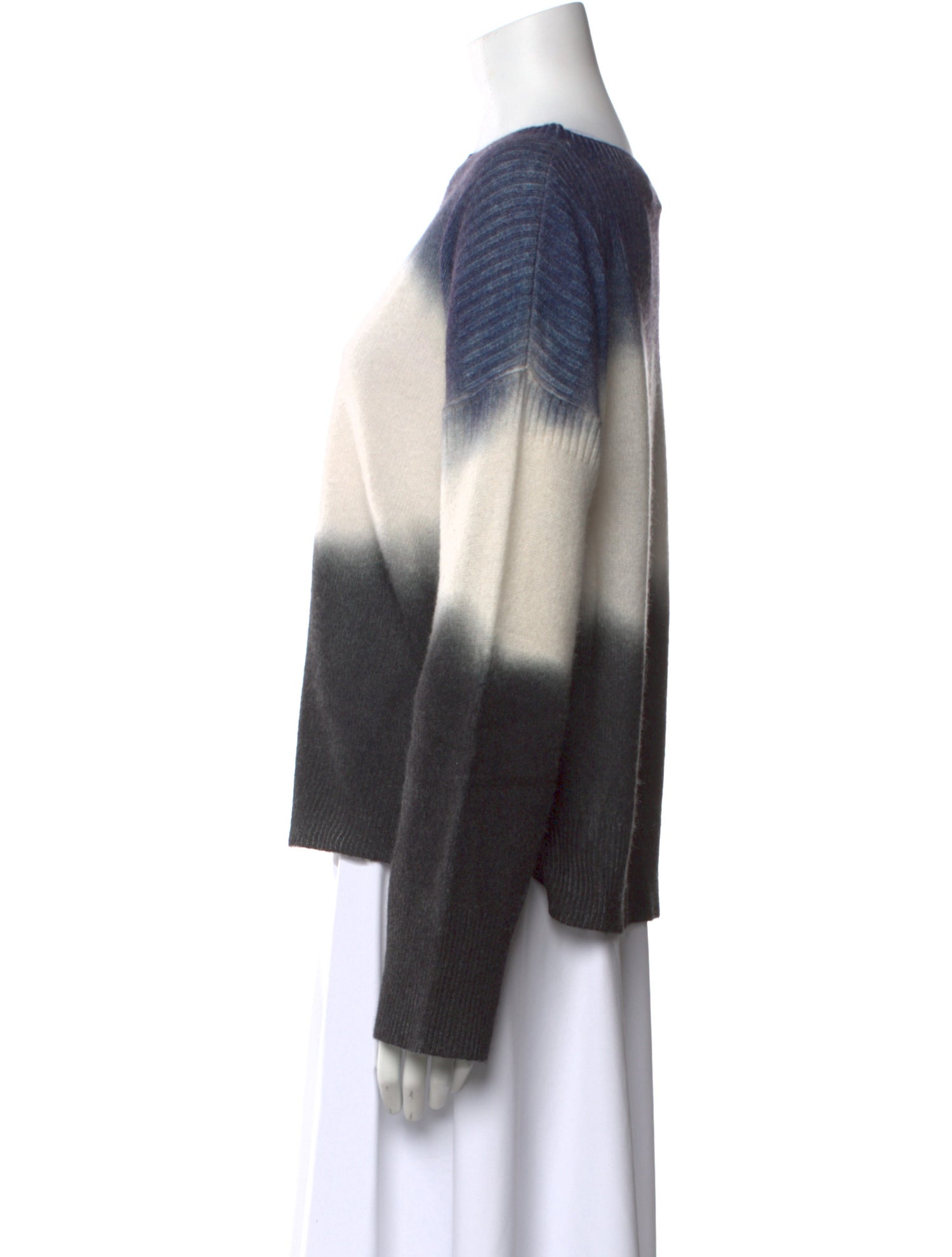 Skull Cashmere Cashmere Tie-Dye Print Sweater