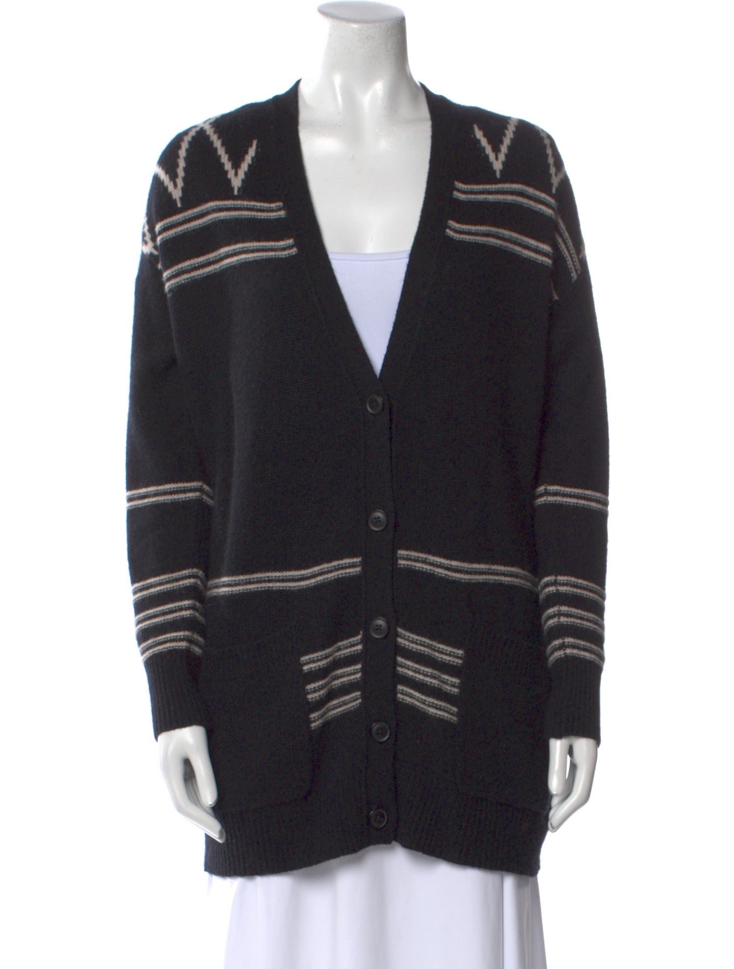 Skull Cashmere Cashmere Striped Sweater