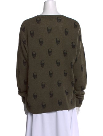 Skull Cashmere Cashmere Printed Sweater