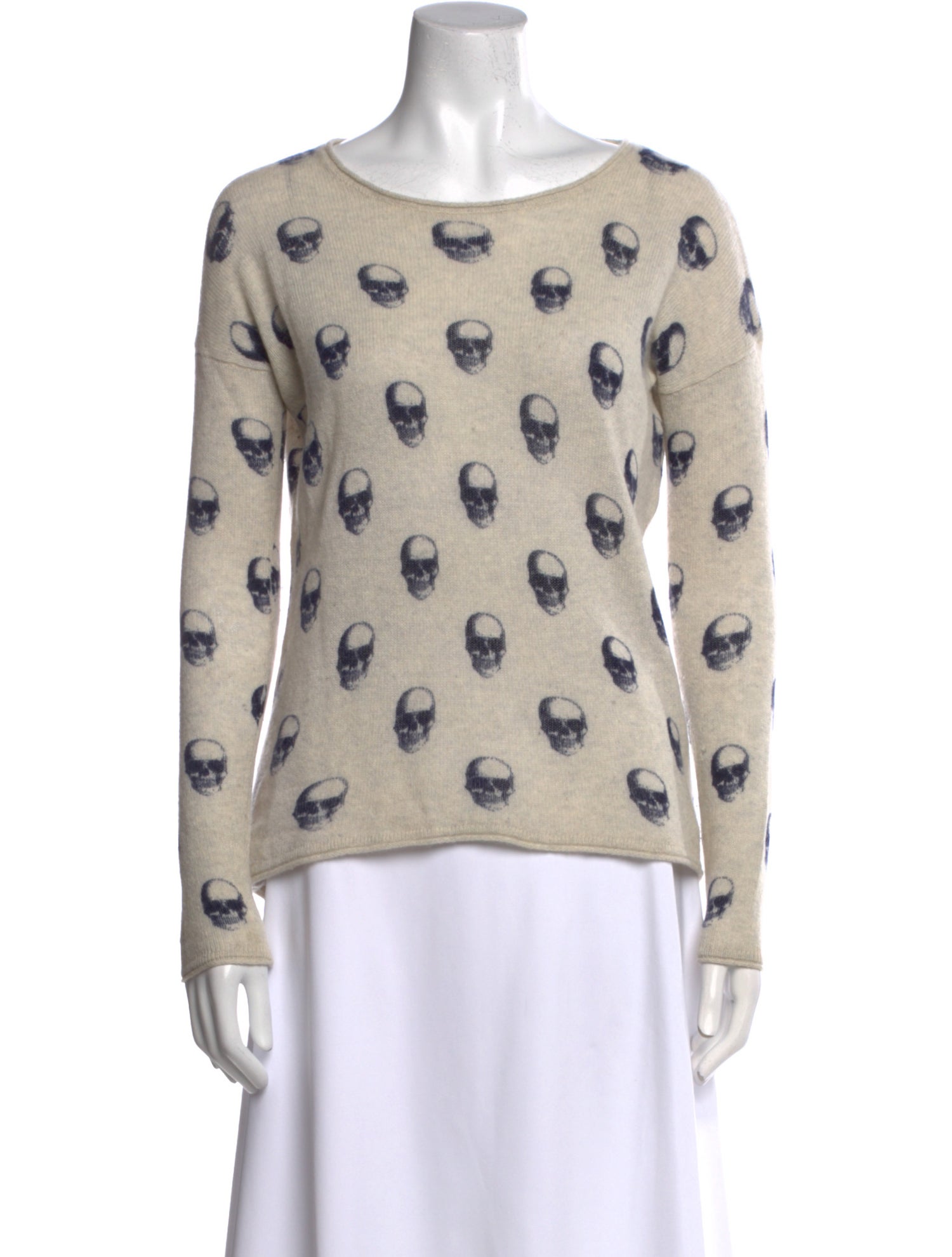 Skull Cashmere Cashmere Printed Sweater
