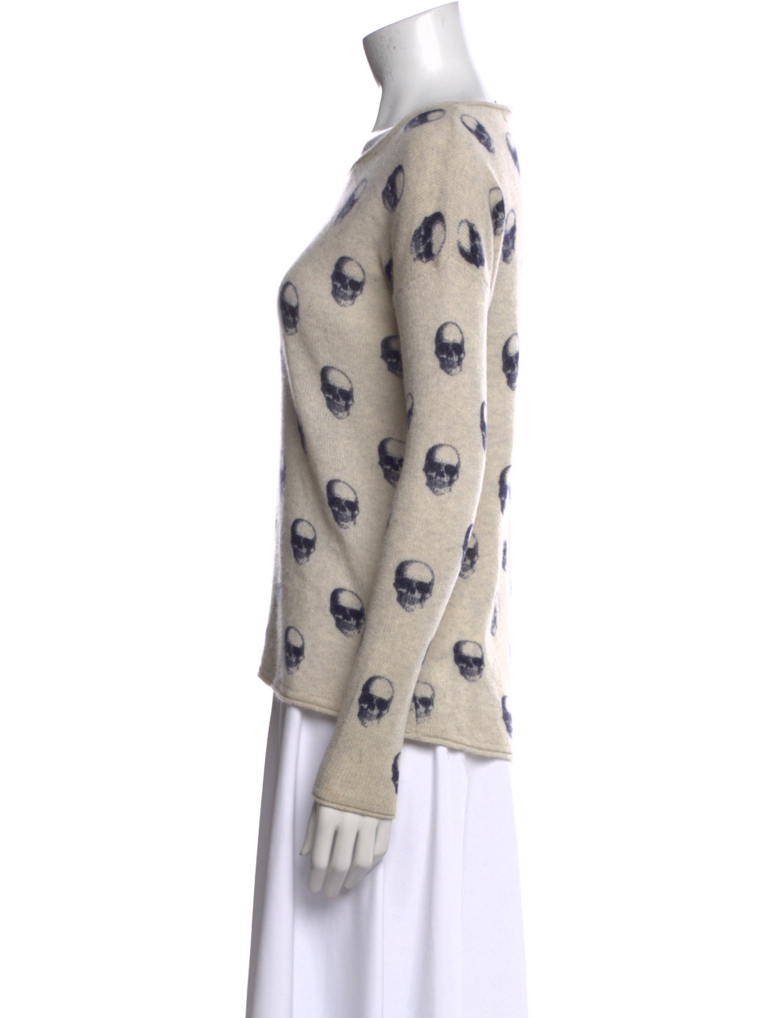 Skull Cashmere Cashmere Printed Sweater