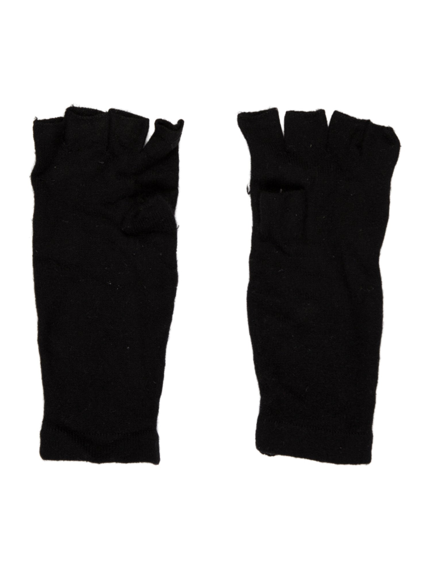 Skull Cashmere Wool Gloves