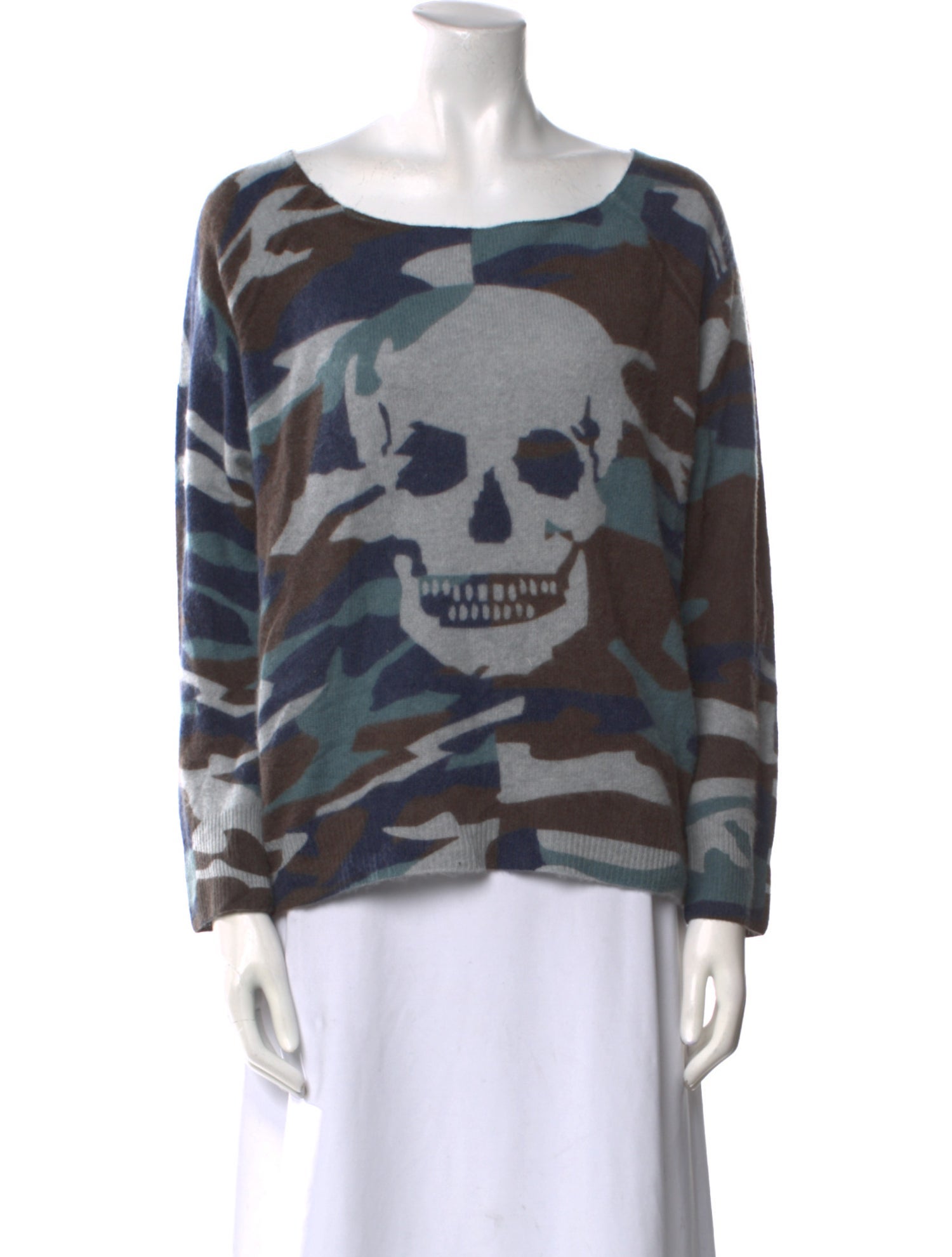 Skull Cashmere Cashmere Printed Sweater