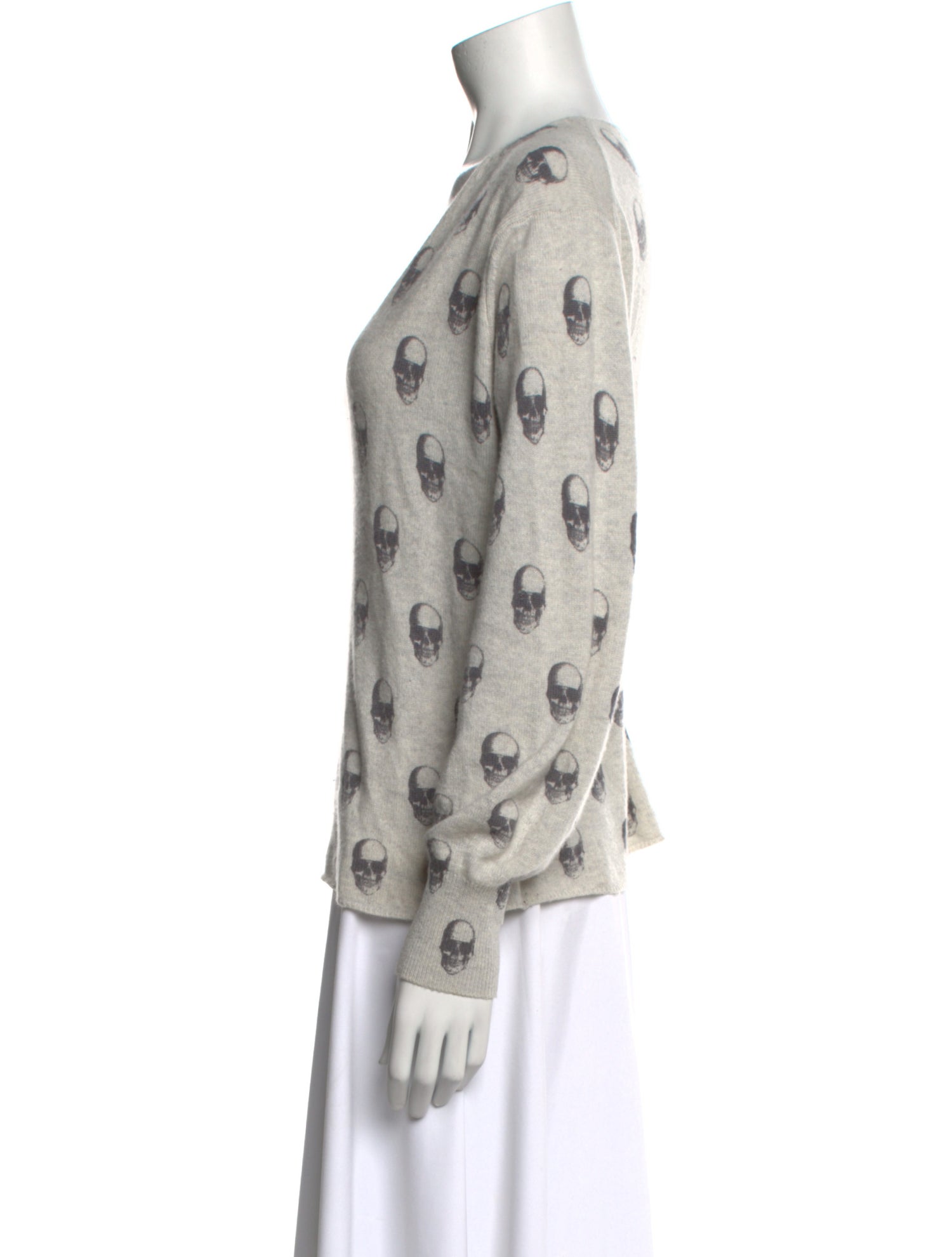 Skull Cashmere Cashmere Printed Sweater