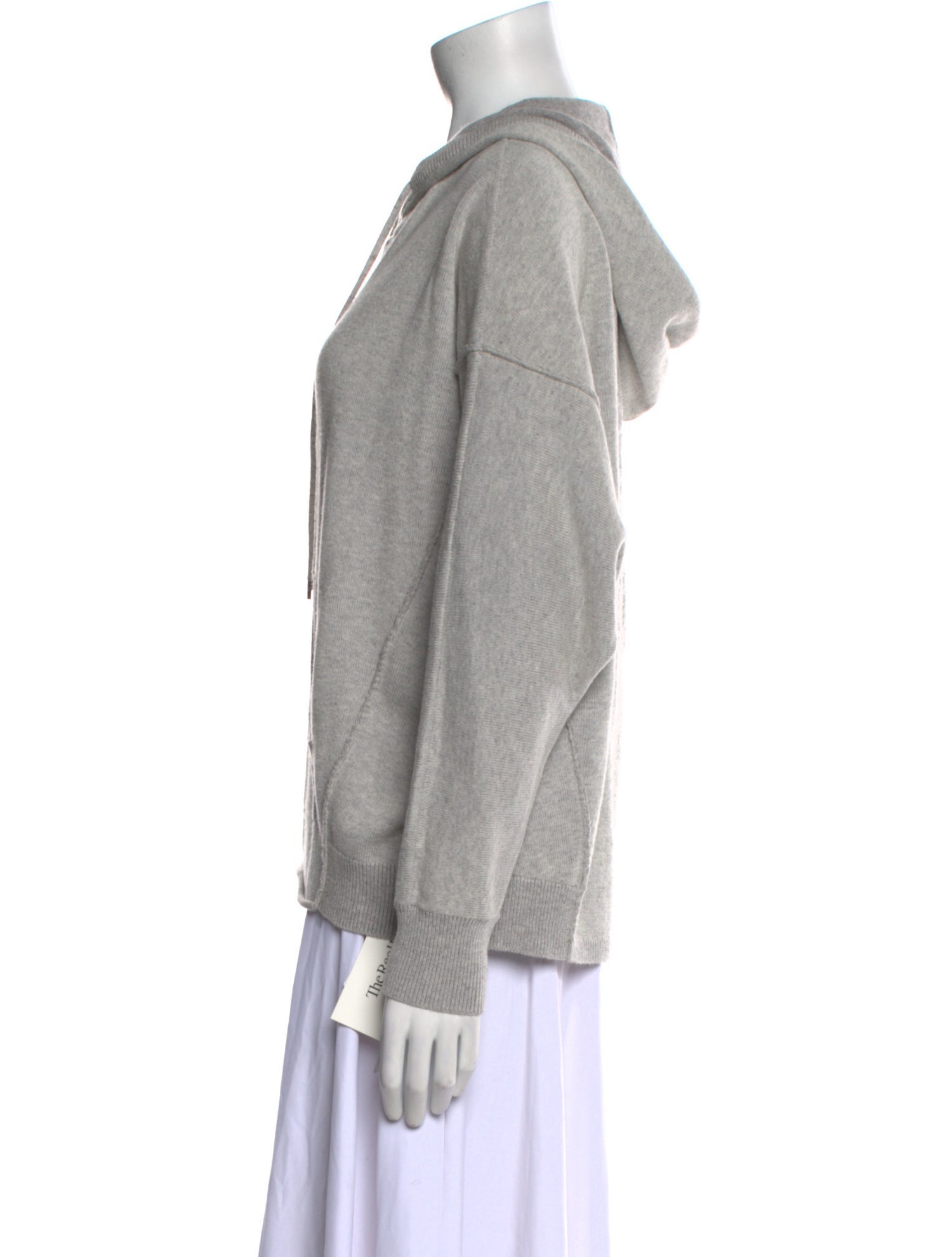 Skull Cashmere V-Neck Sweater