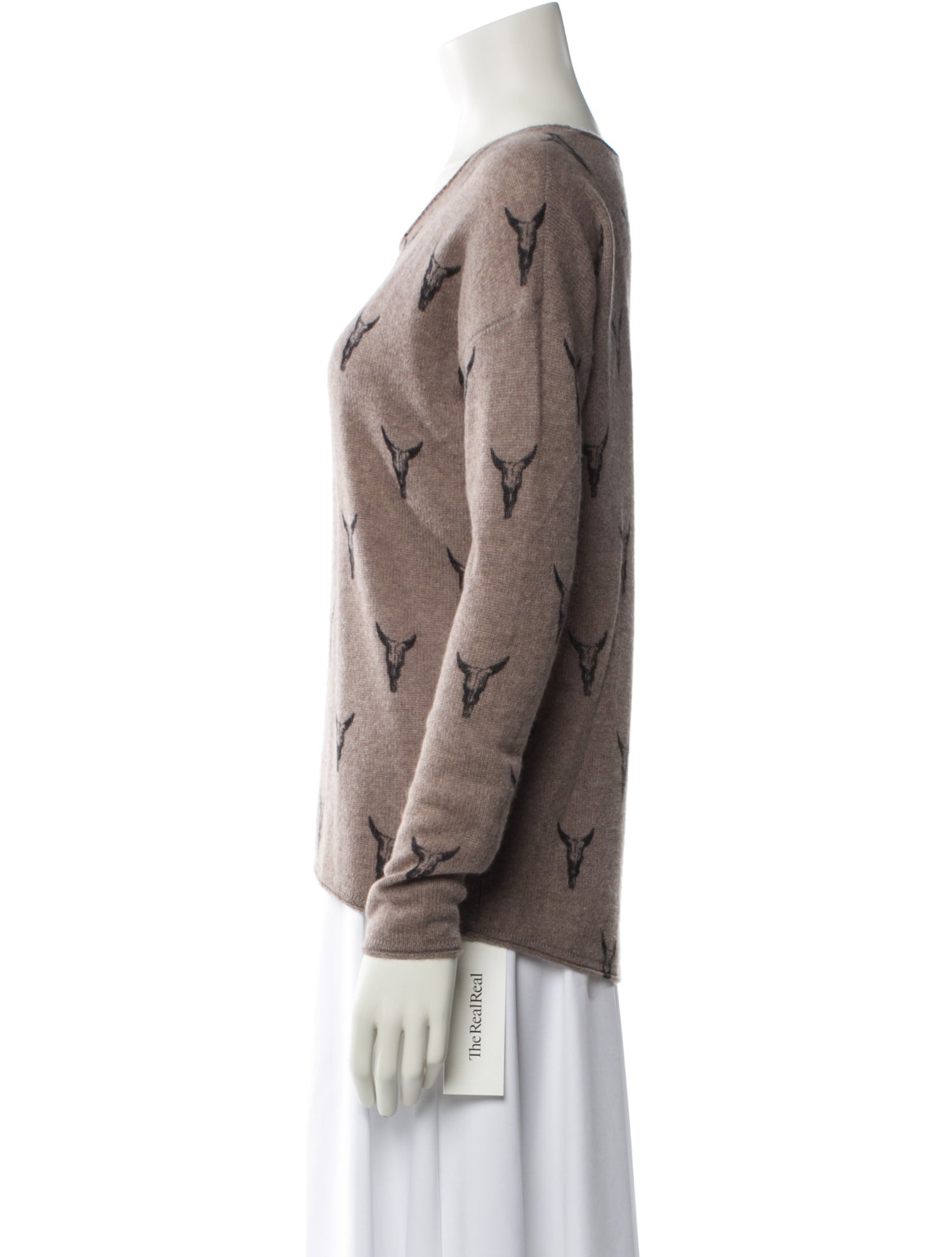 Skull Cashmere Cashmere Printed Sweater