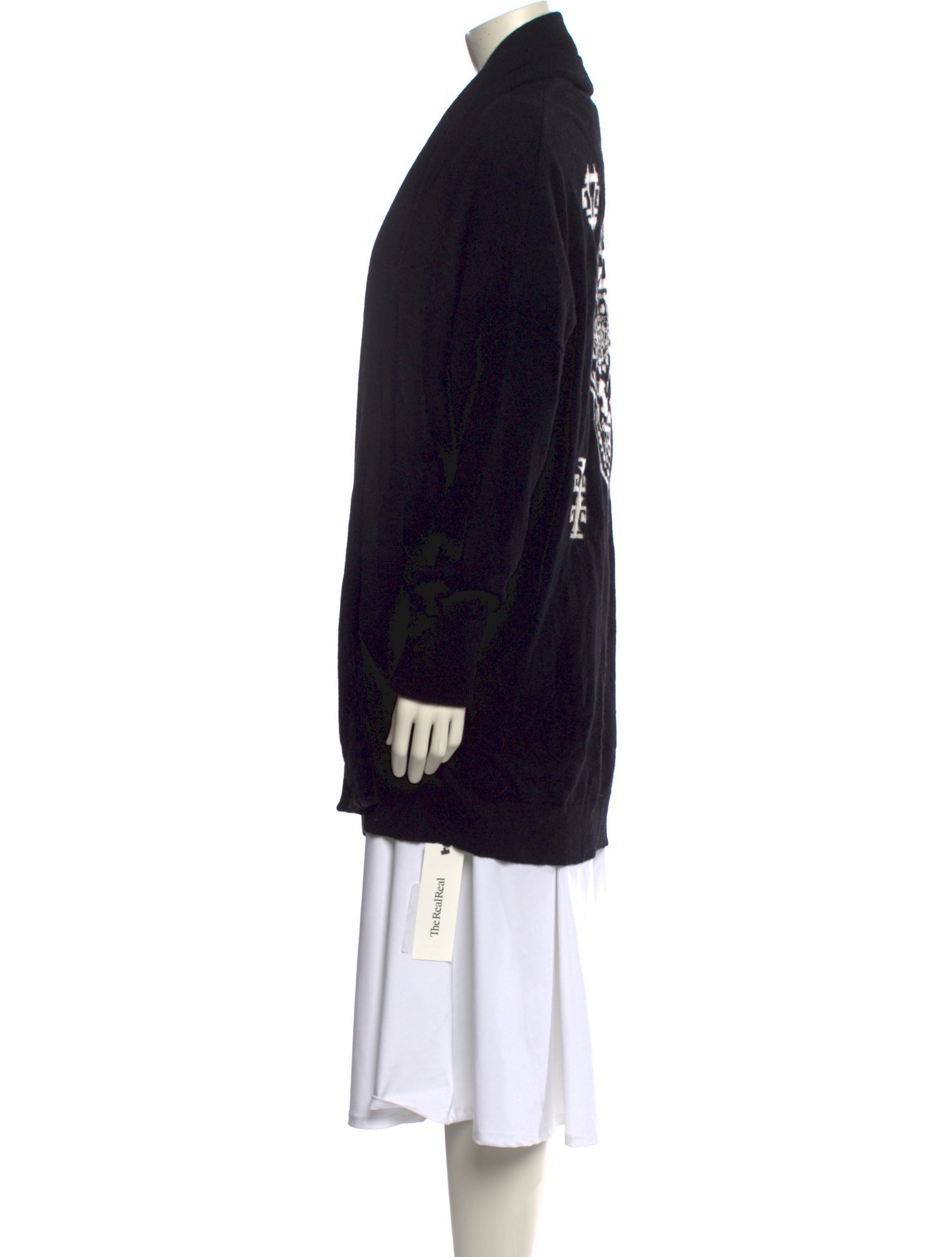 Skull Cashmere Cashmere Open Front Sweater w/ Tags