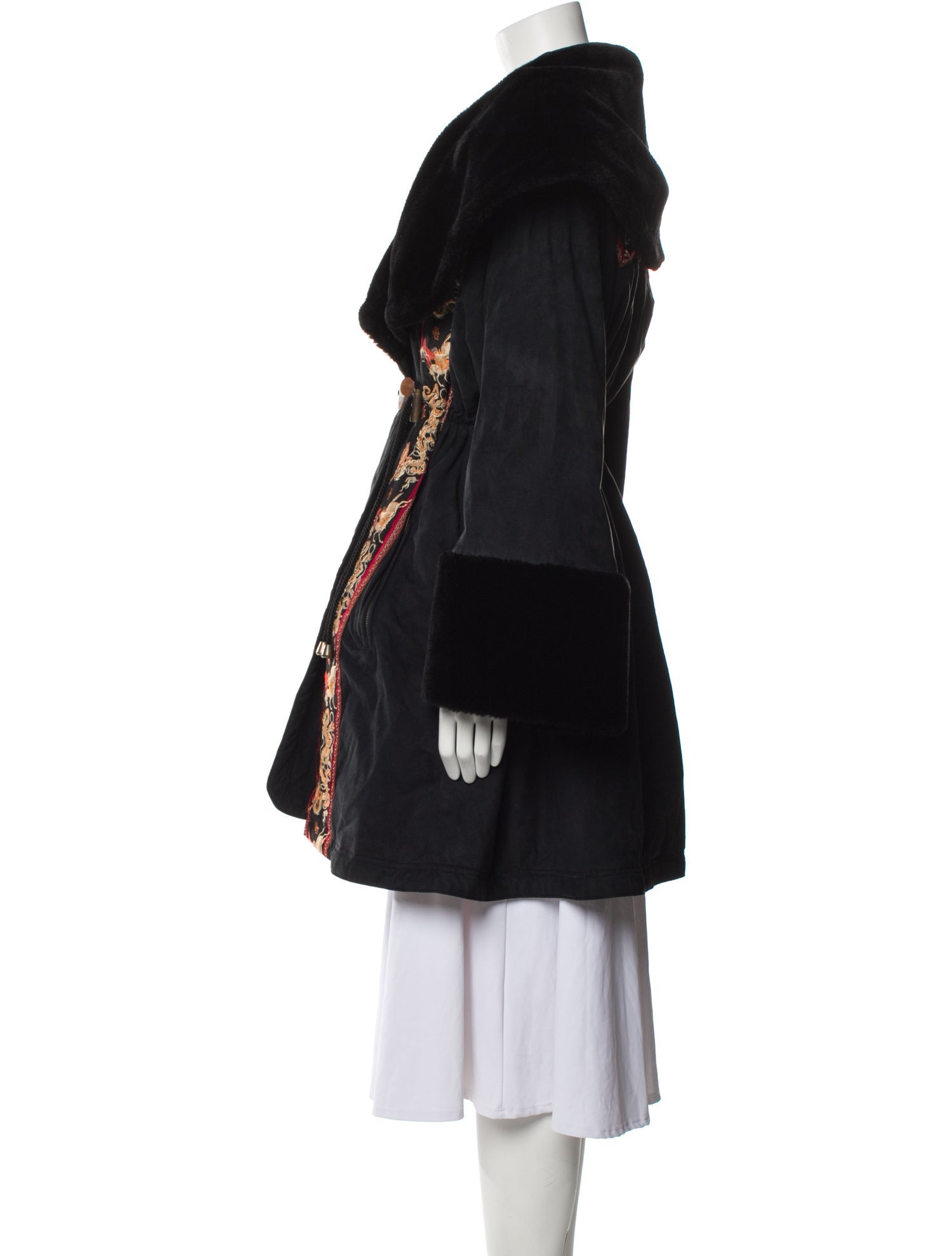 Skea Graphic Print Coat