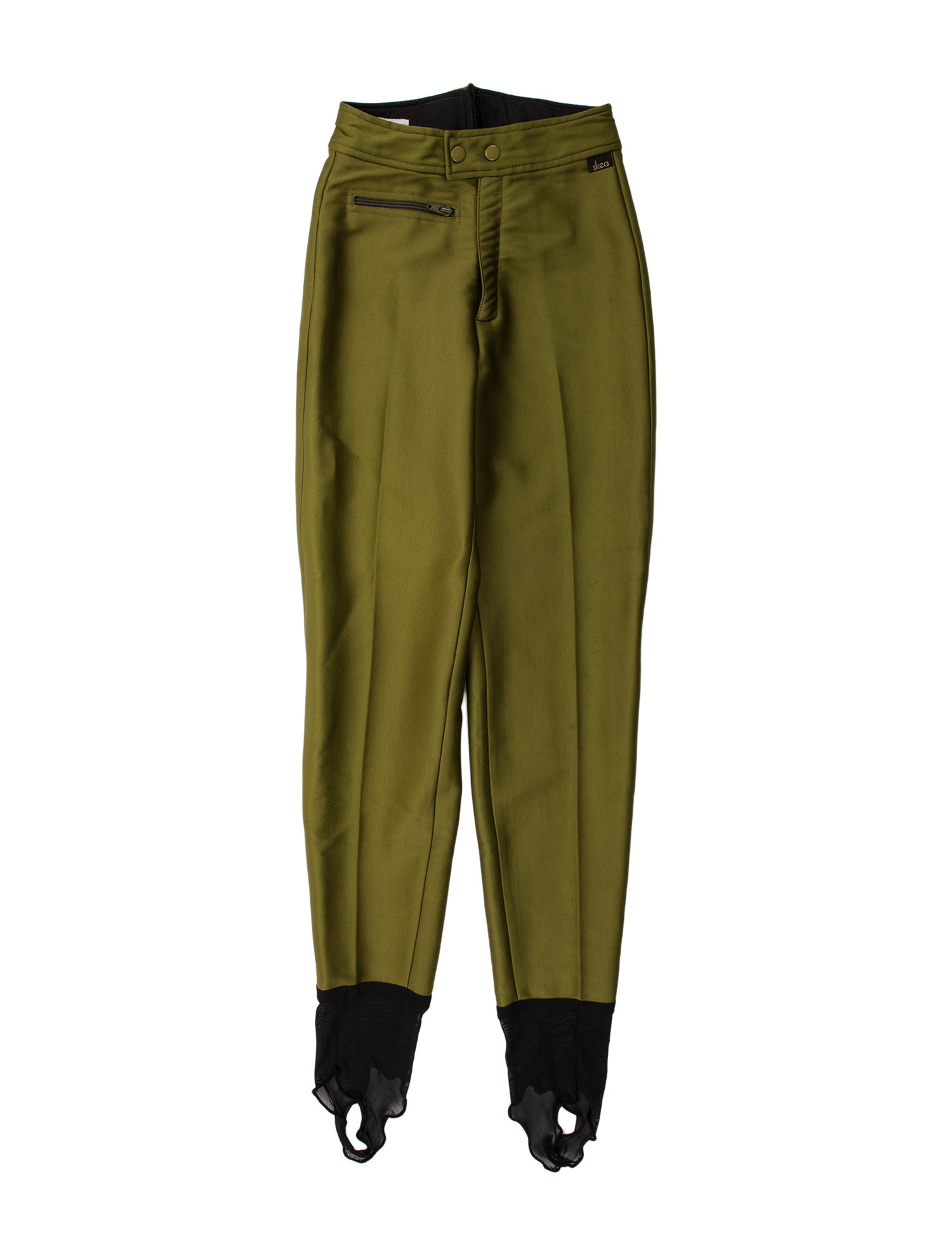 Skea Colorblock Pattern Skinny Leg Pants