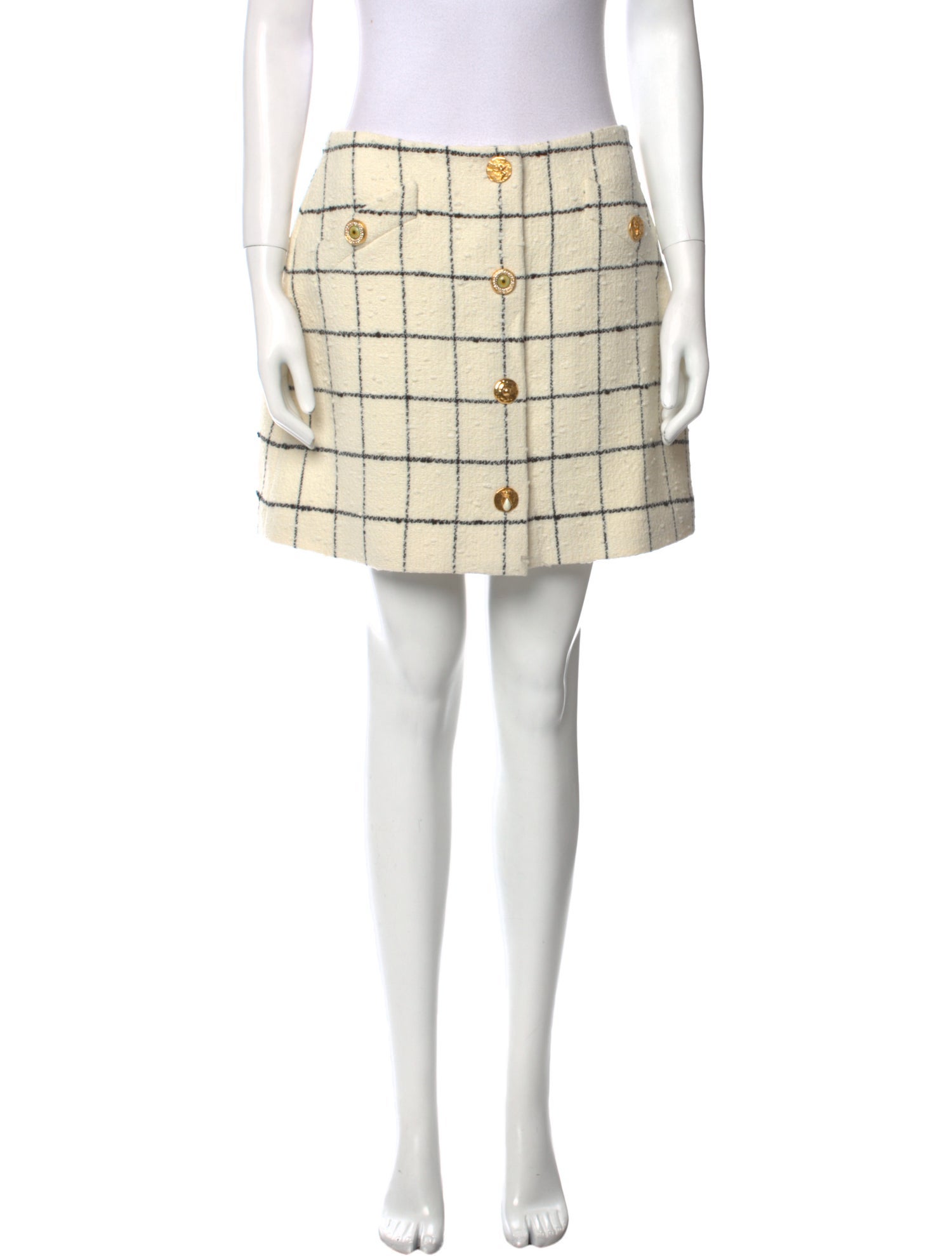 Selmacilek Virgin Wool Mini Skirt