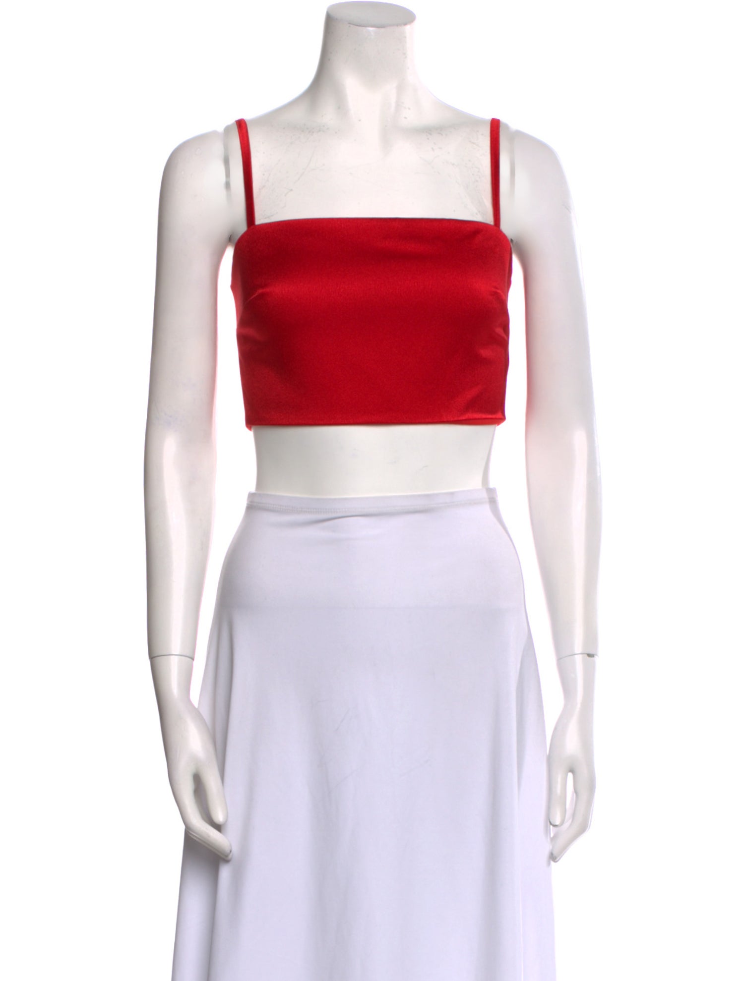 Selmacilek Square Neckline Sleeveless Crop Top w/ Tags