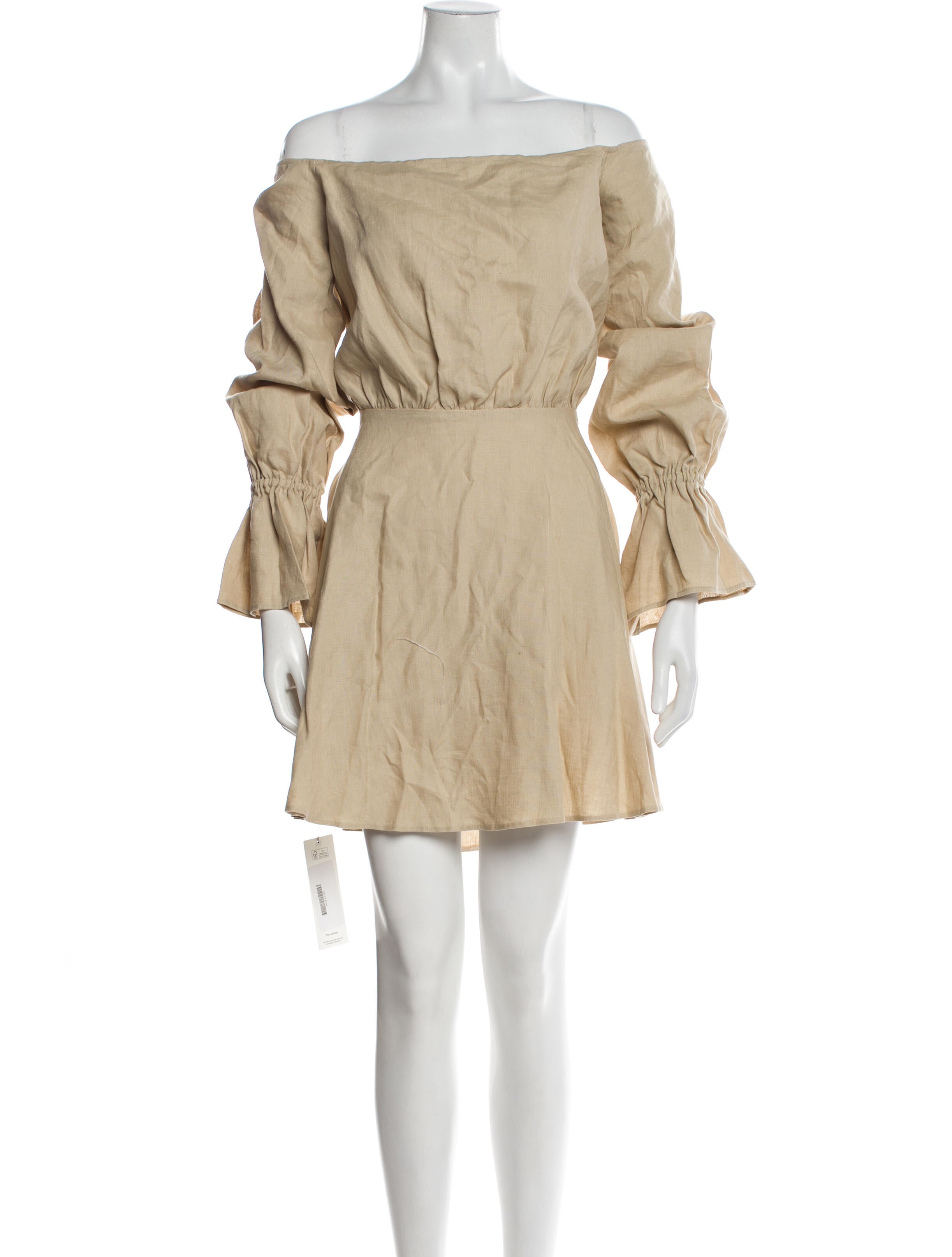 Selmacilek Off-The-Shoulder Mini Dress