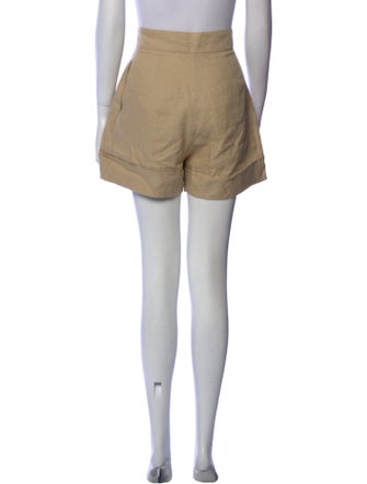 Selmacilek Linen Mini Shorts