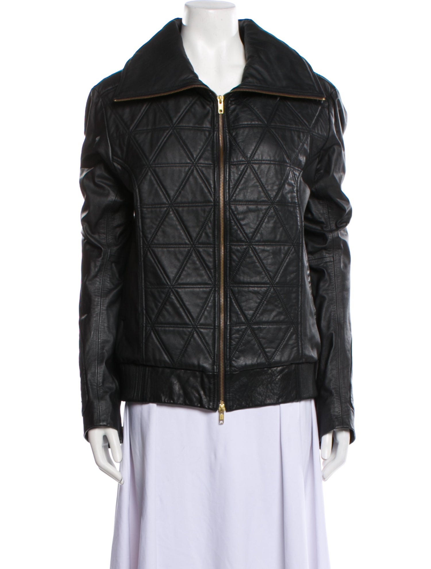 Skingraft Calf Leather Jacket