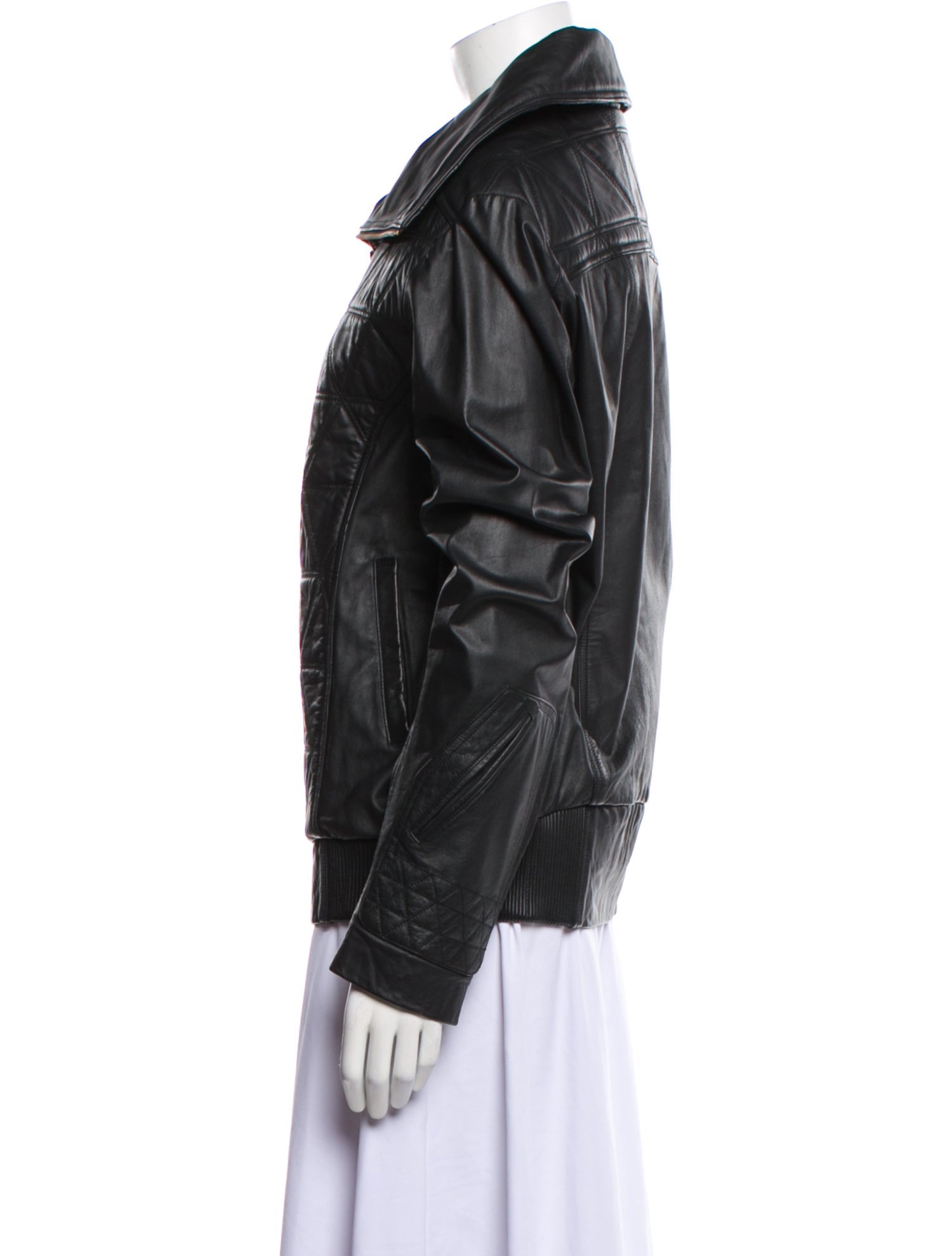 Skingraft Calf Leather Jacket