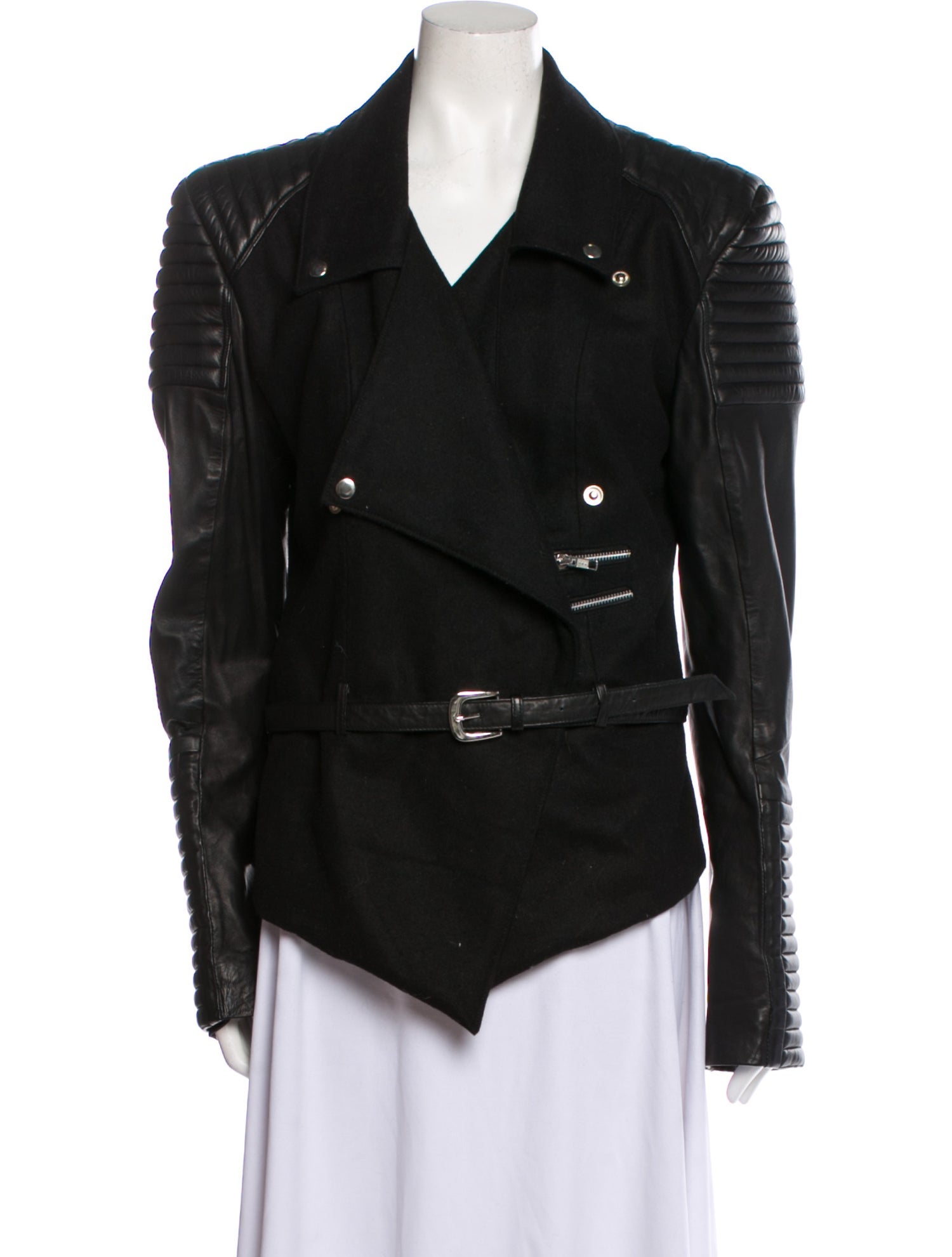 Skingraft Wool Biker Jacket