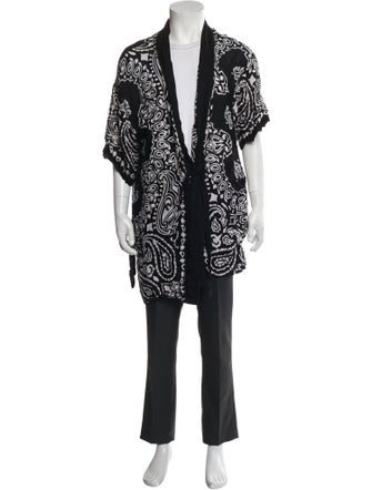 Skingraft Printed Open Front Cardigan