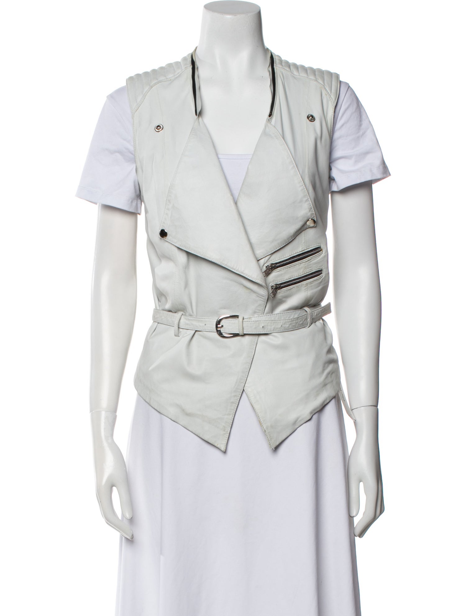 Skingraft Leather Coat