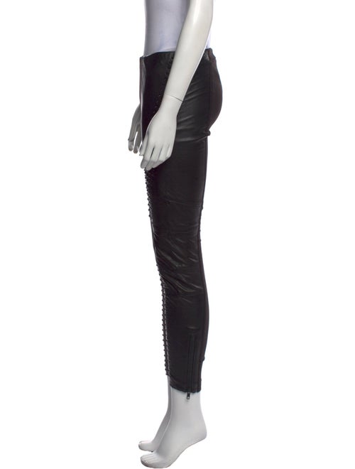 Skingraft Leather Skinny Leg Pants