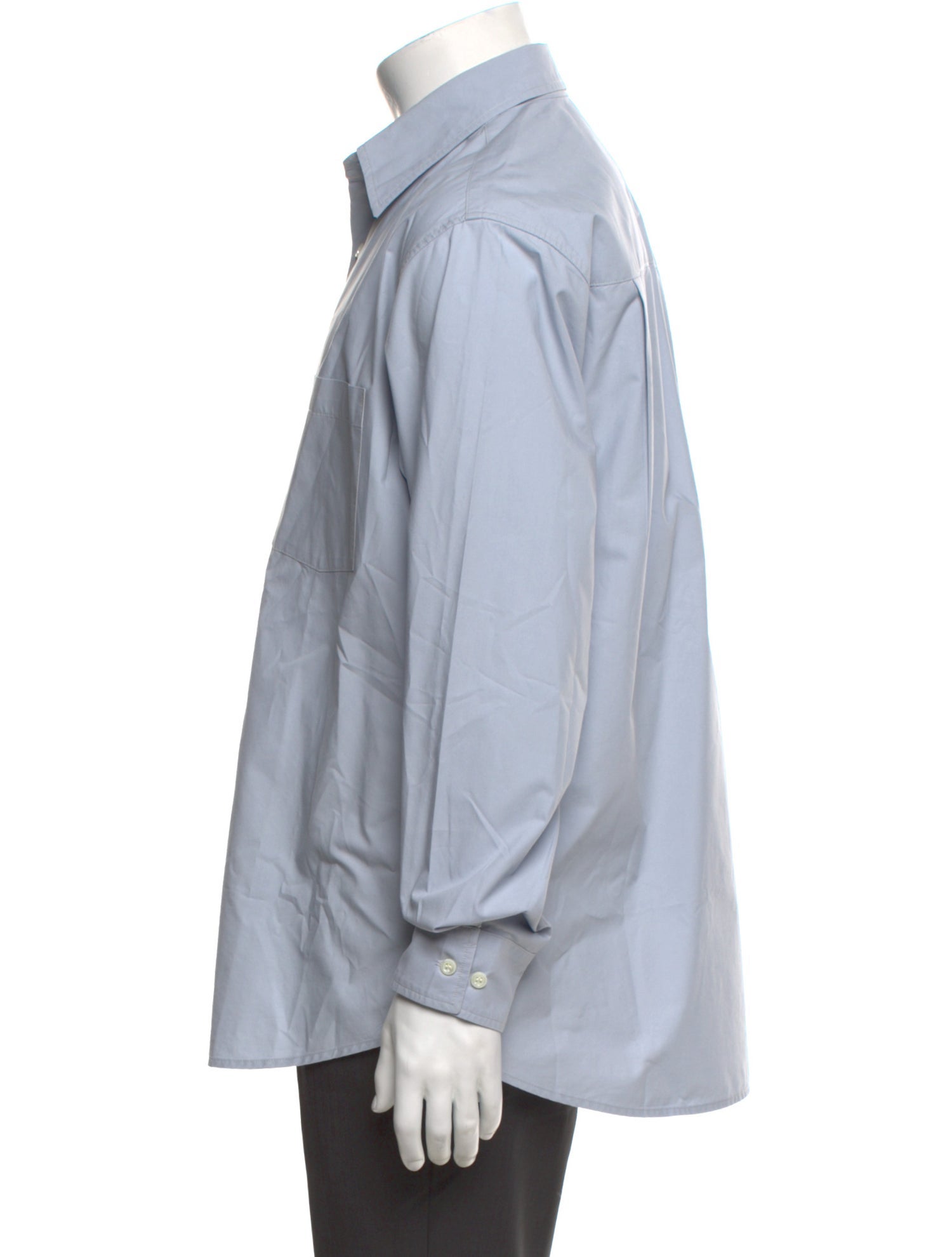 Smock Long Sleeve Dress Shirt