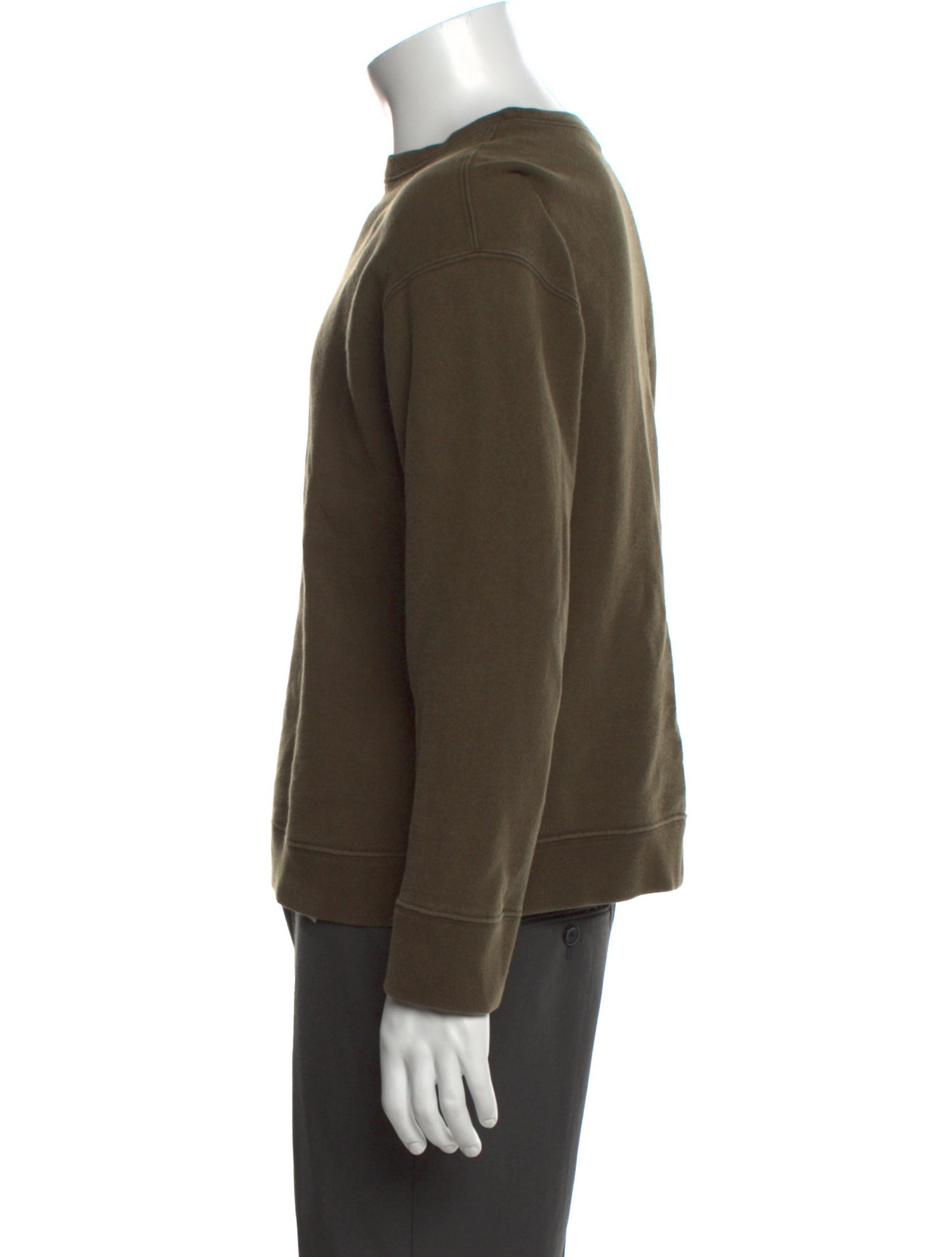 Smock Crew Neck Long Sleeve Sweatshirt