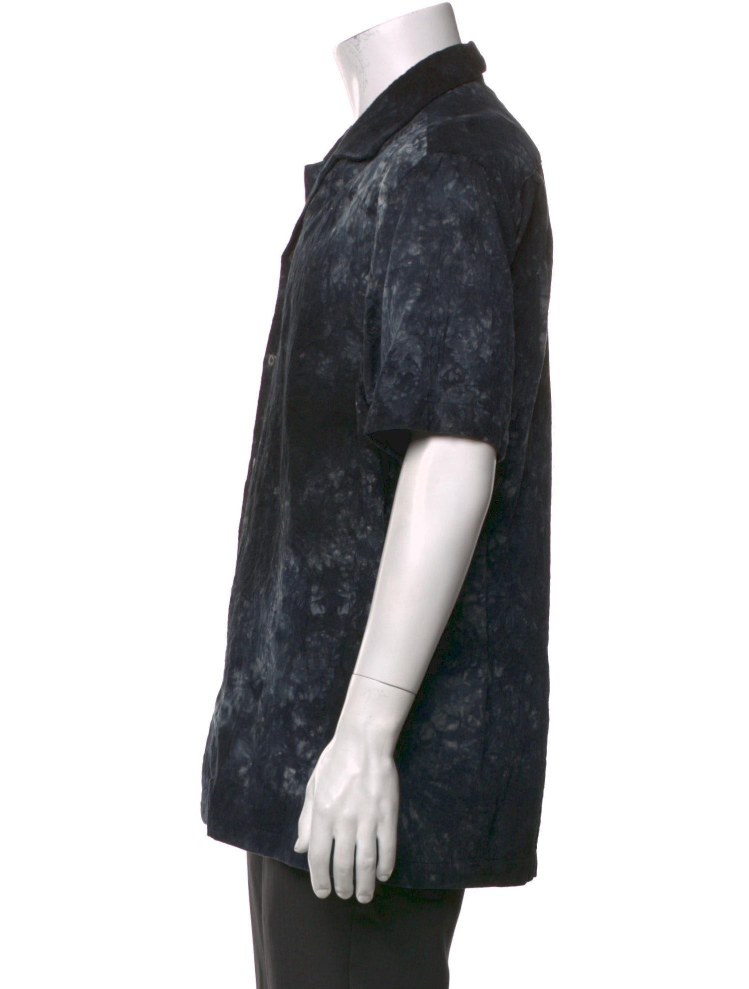 Smock Printed Short Sleeve Shirt