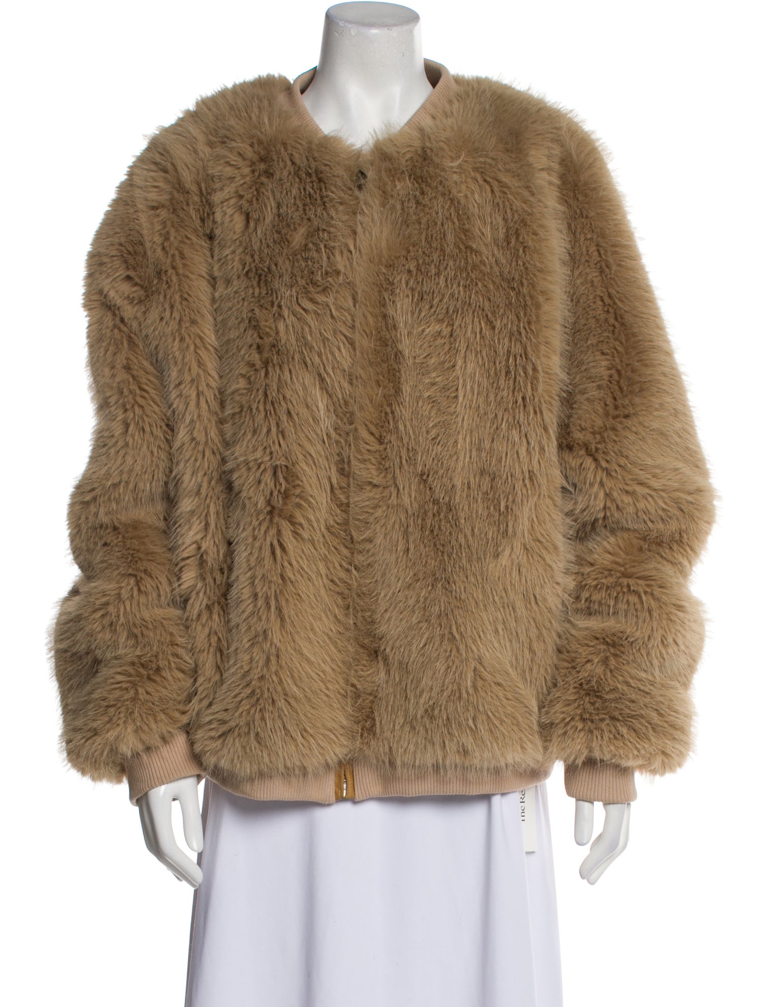 SMFK Faux Fur Faux Fur Jacket