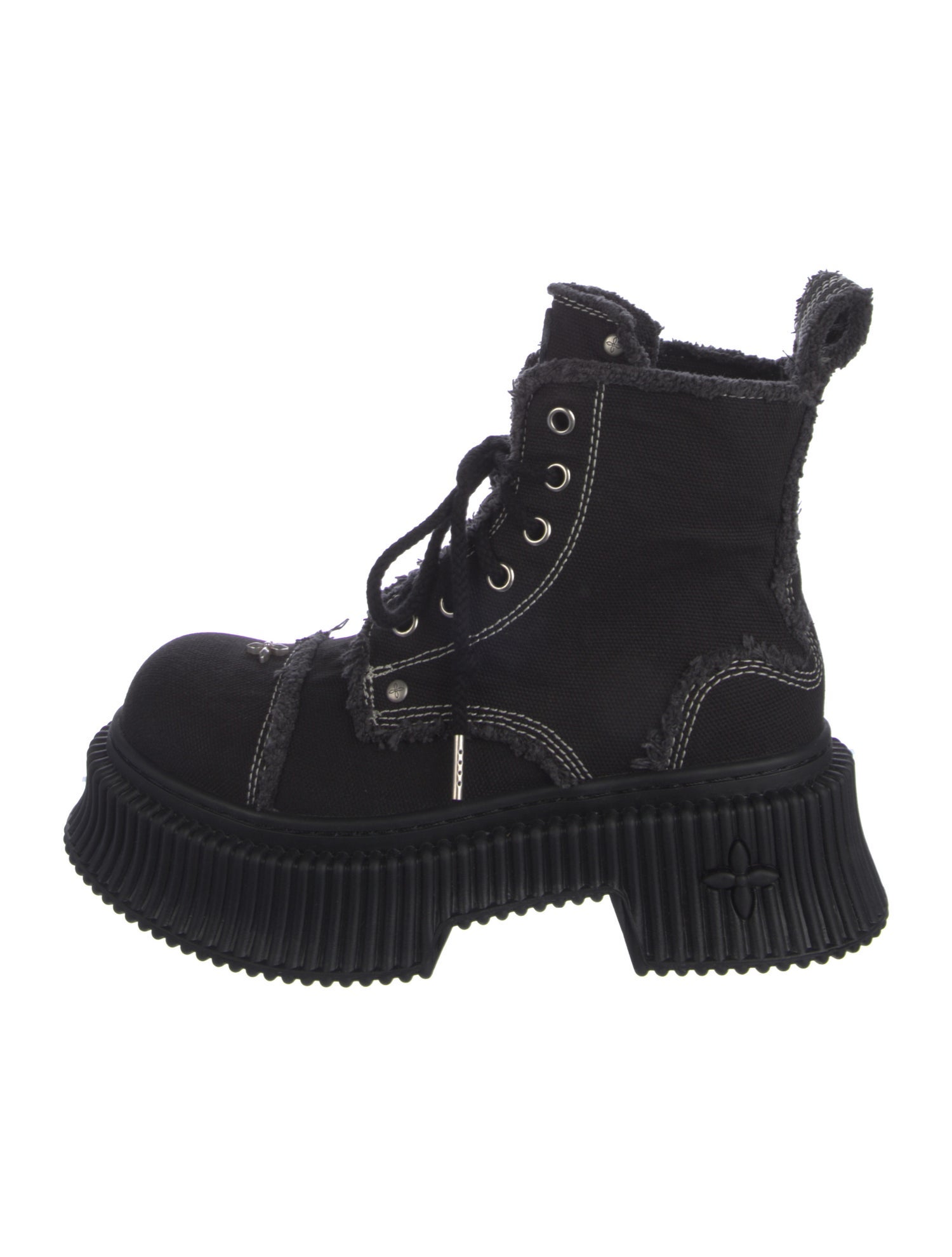 SMFK Canvas Combat Boots