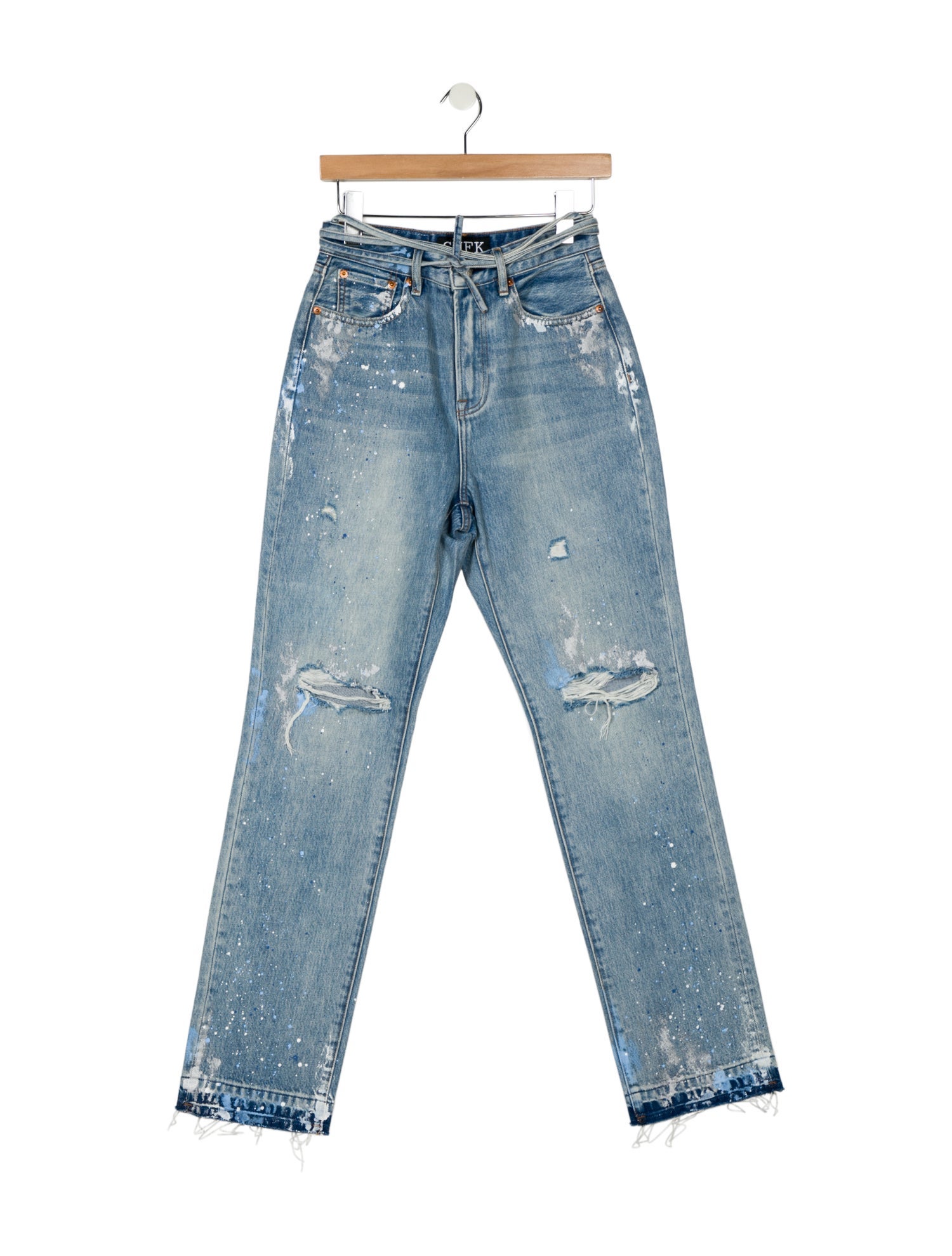 SMFK High-Rise Straight Leg Jeans