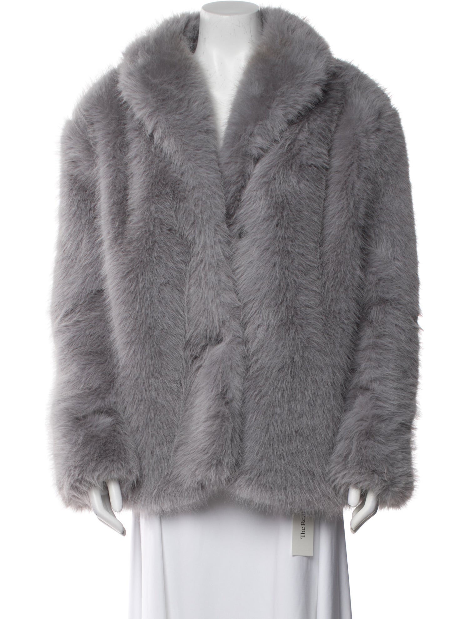 SMFK Faux Fur Faux Fur Jacket