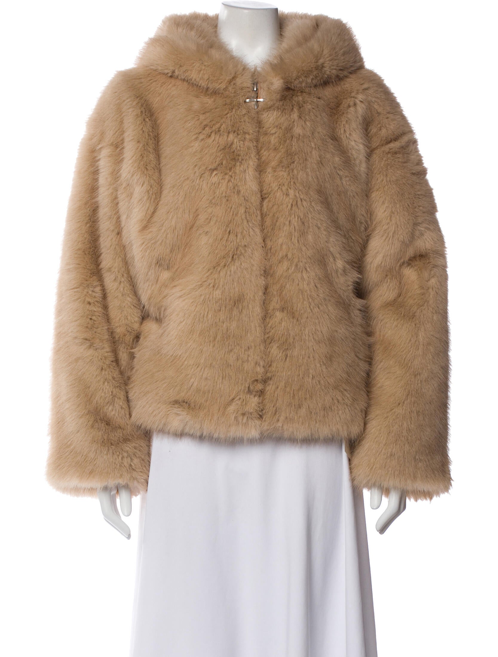 SMFK Faux Fur Coat
