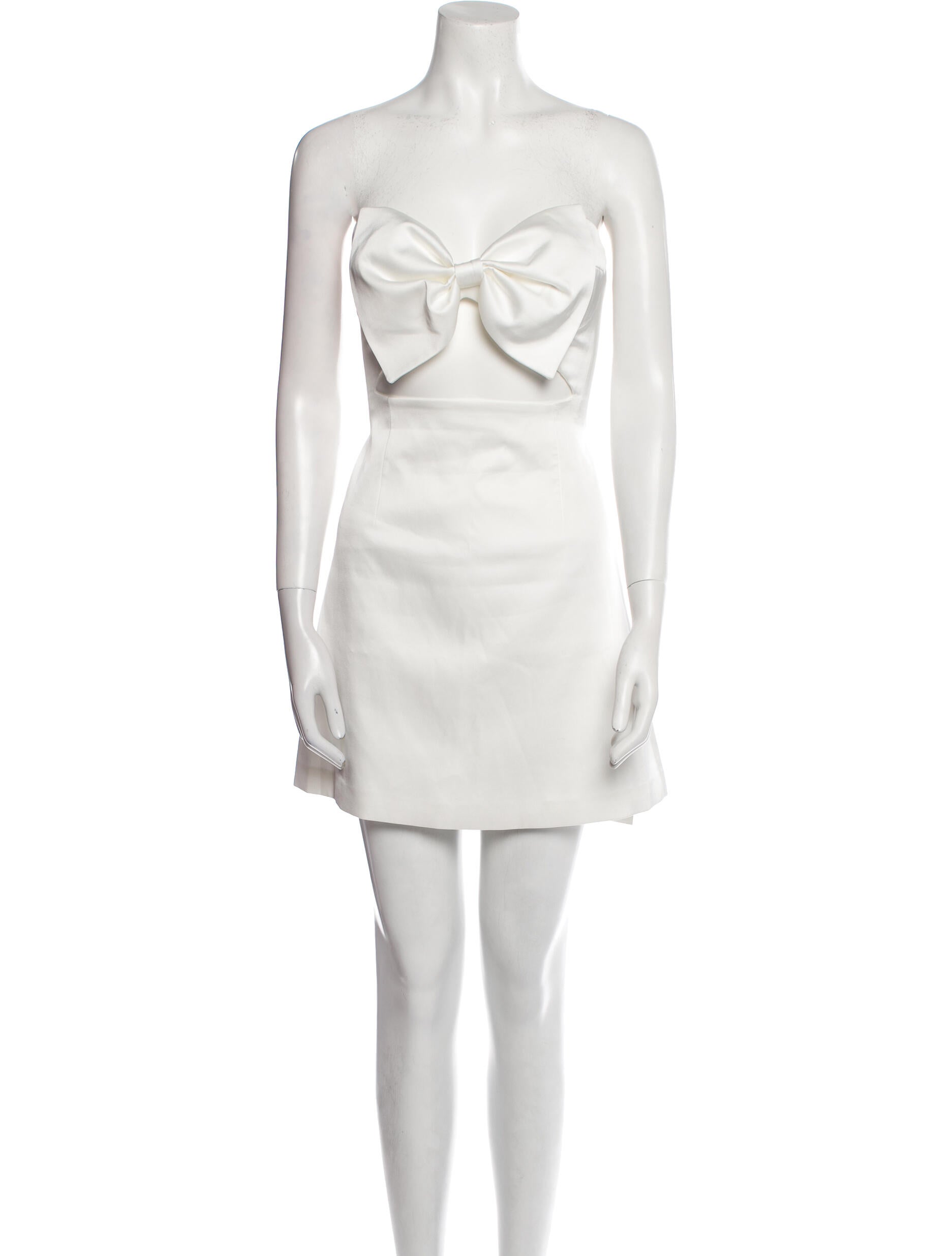 SAU LEE Strapless Mini Dress