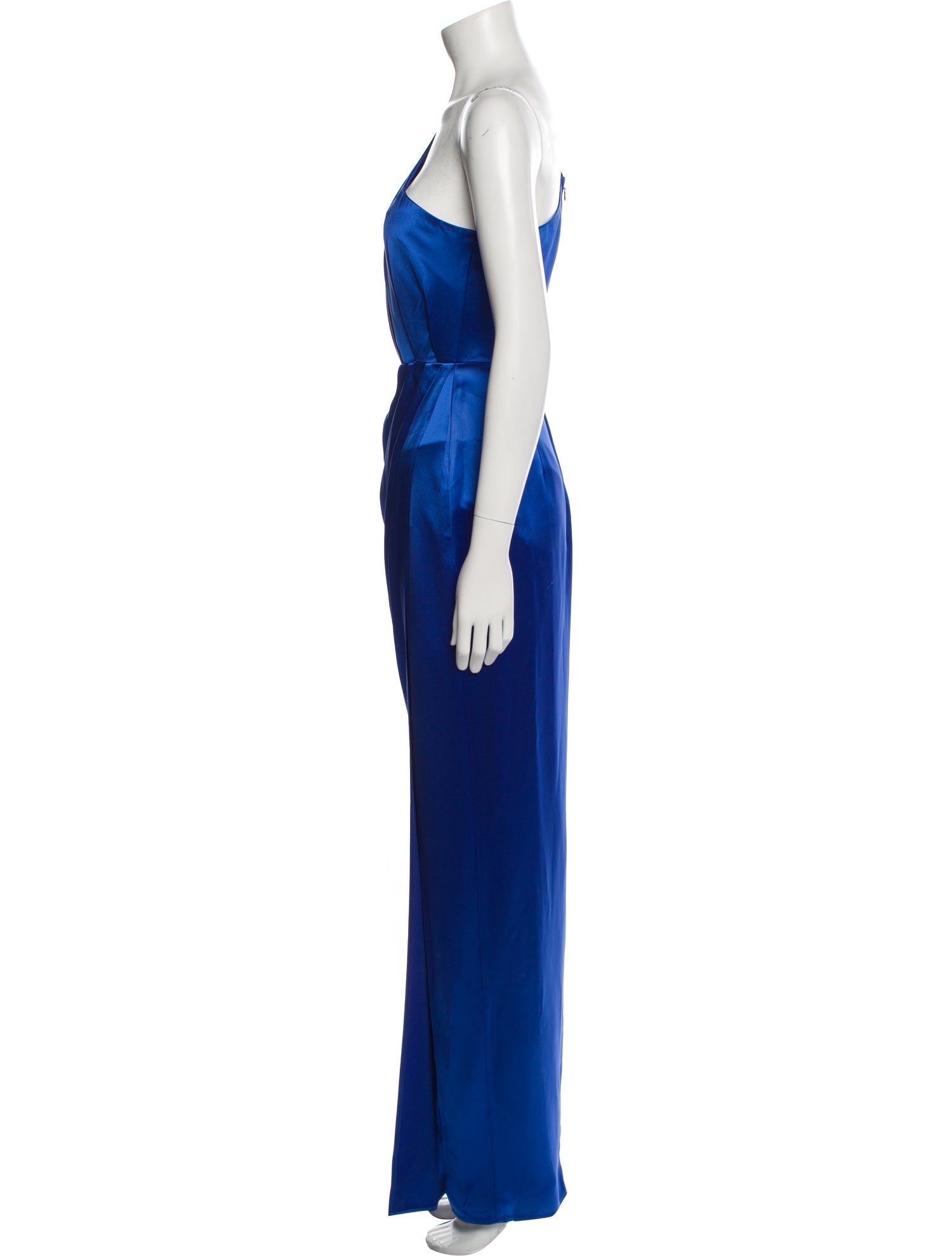 SAU LEE One-Shoulder Long Dress