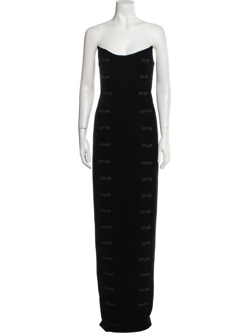 SAU LEE Strapless Long Dress