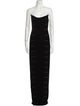 SAU LEE Strapless Long Dress