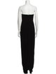 SAU LEE Strapless Long Dress