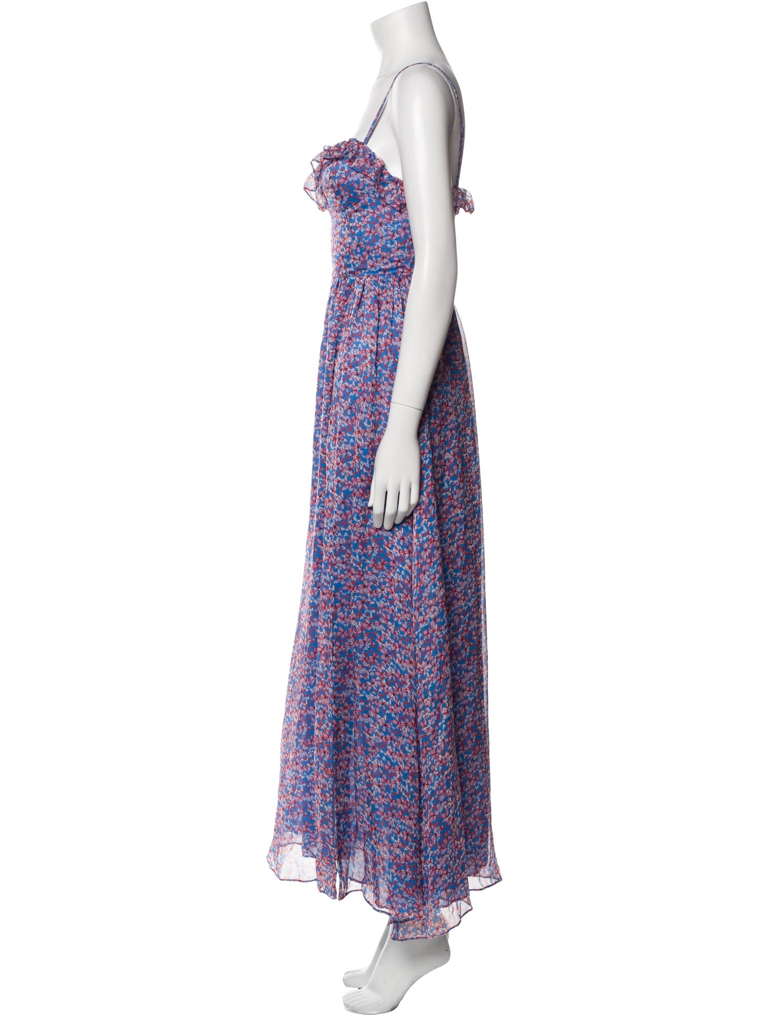 SAU LEE Silk Long Dress w/ Tags