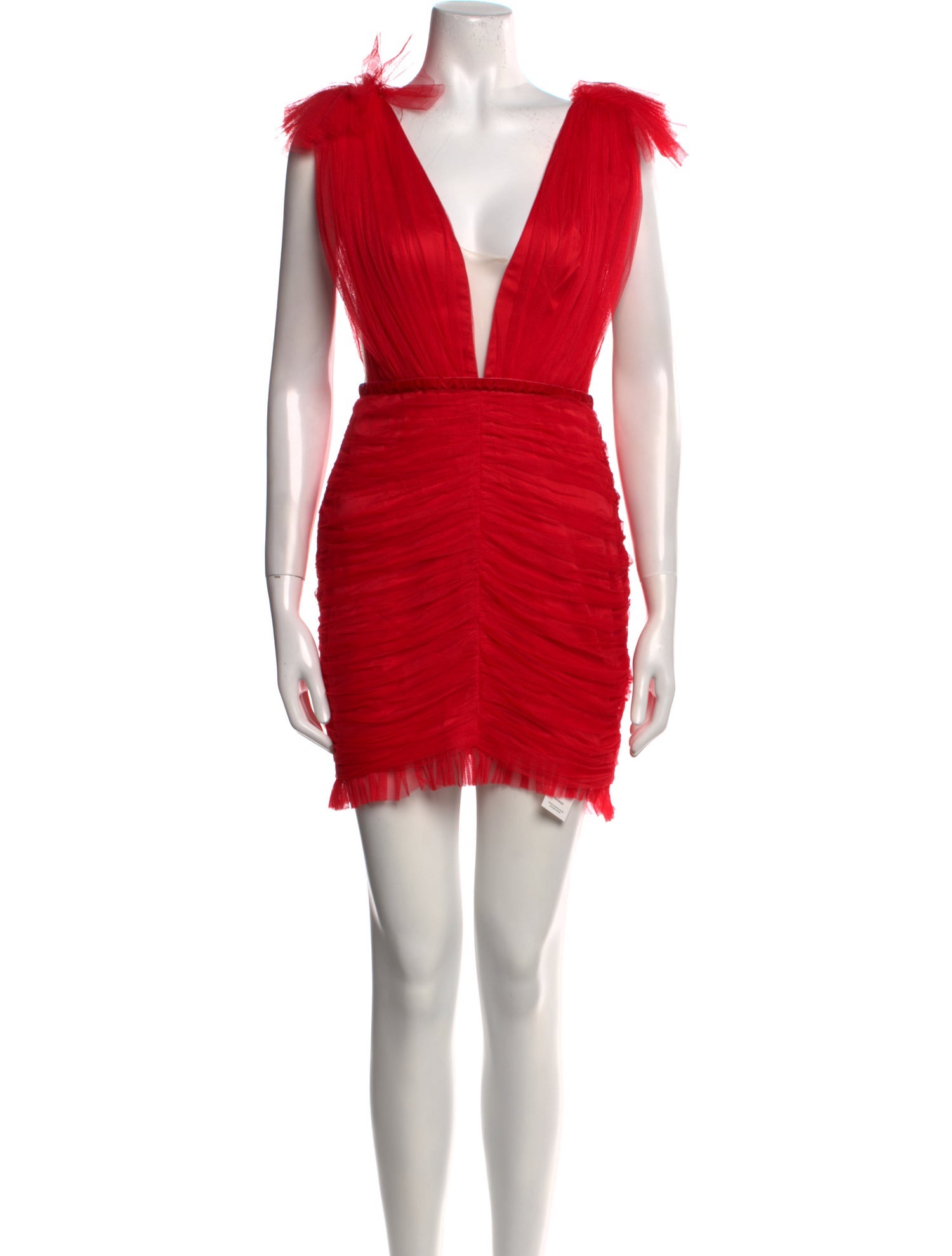 SAU LEE V-Neck Mini Dress w/ Tags