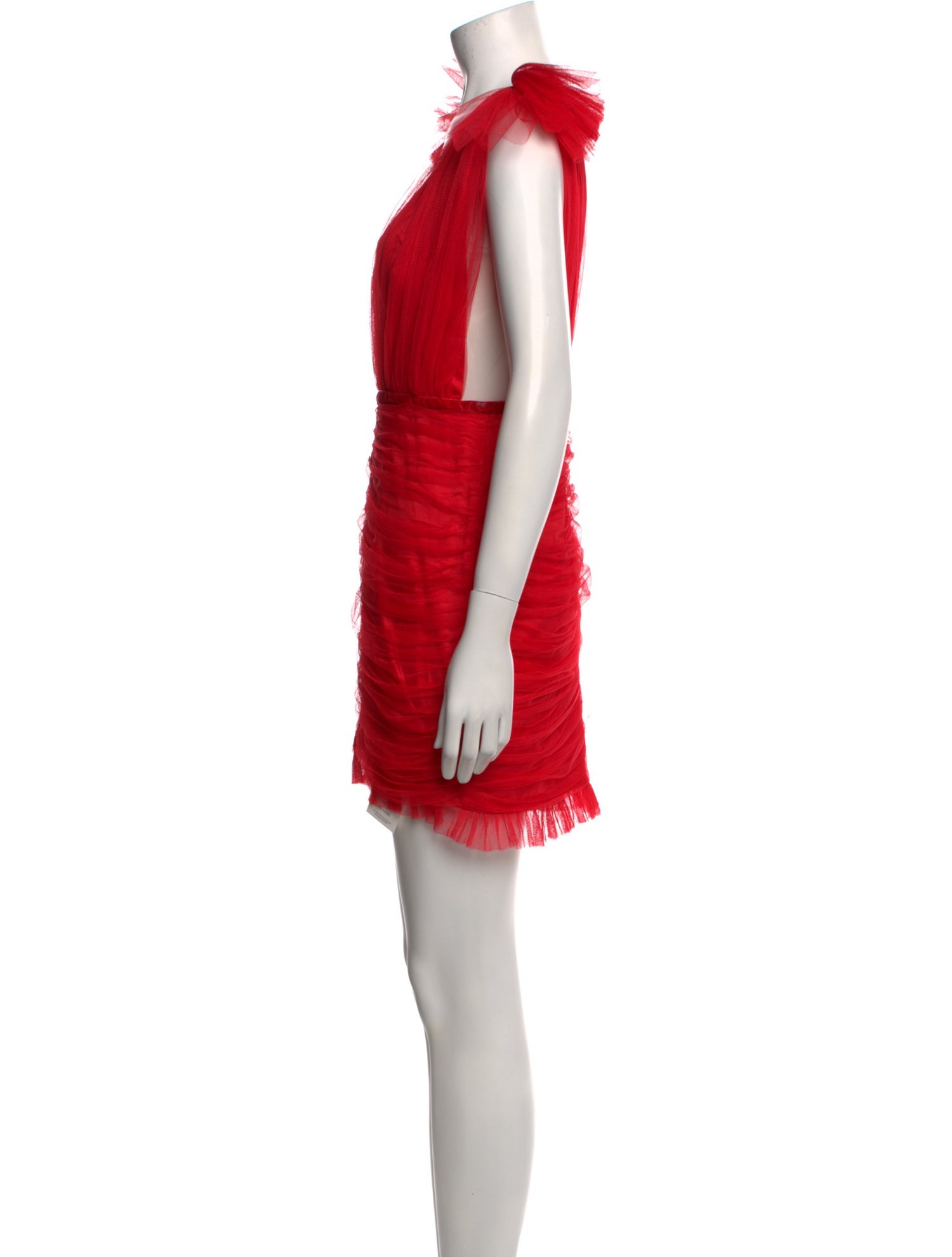 SAU LEE V-Neck Mini Dress w/ Tags