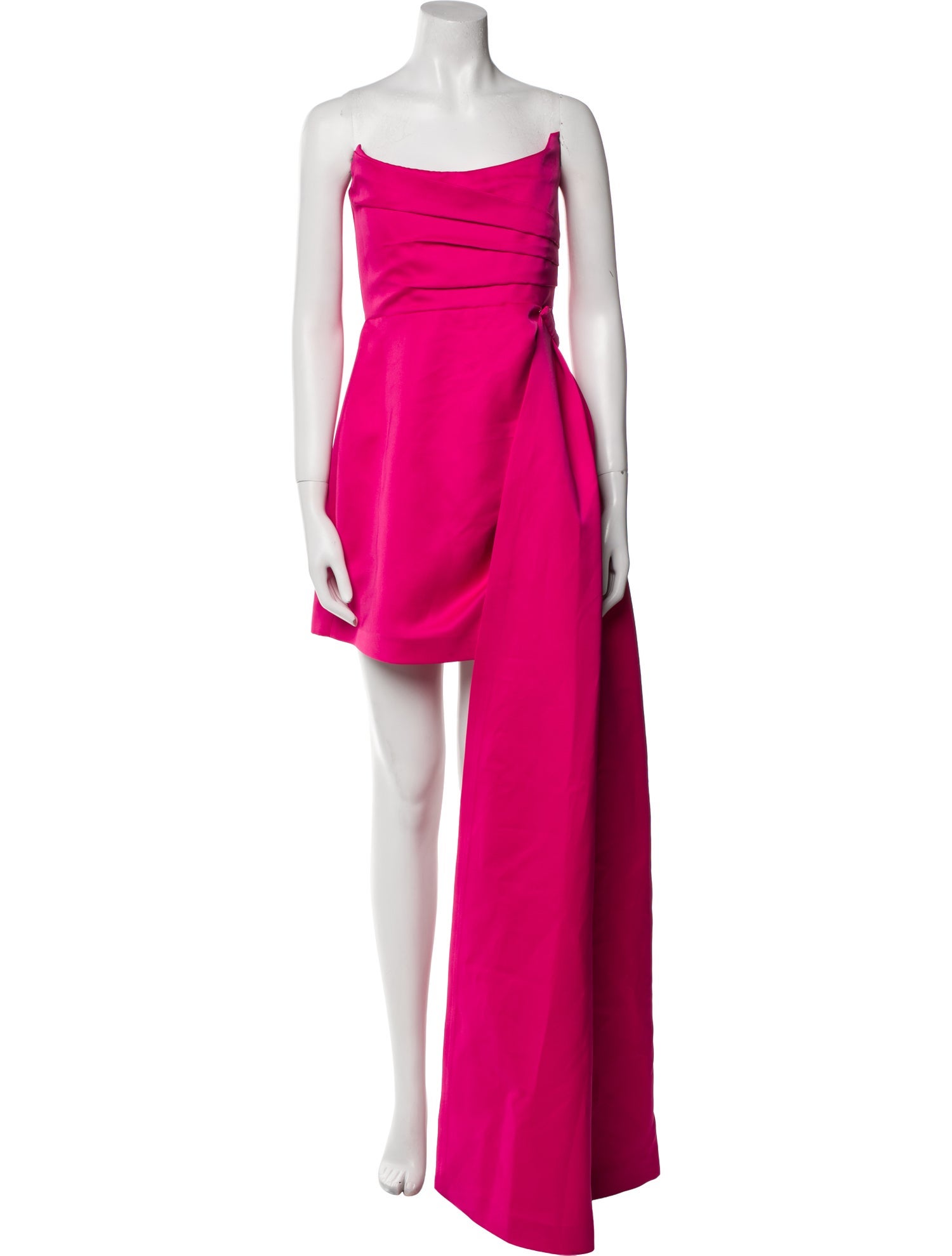 SAU LEE One-Shoulder Mini Dress