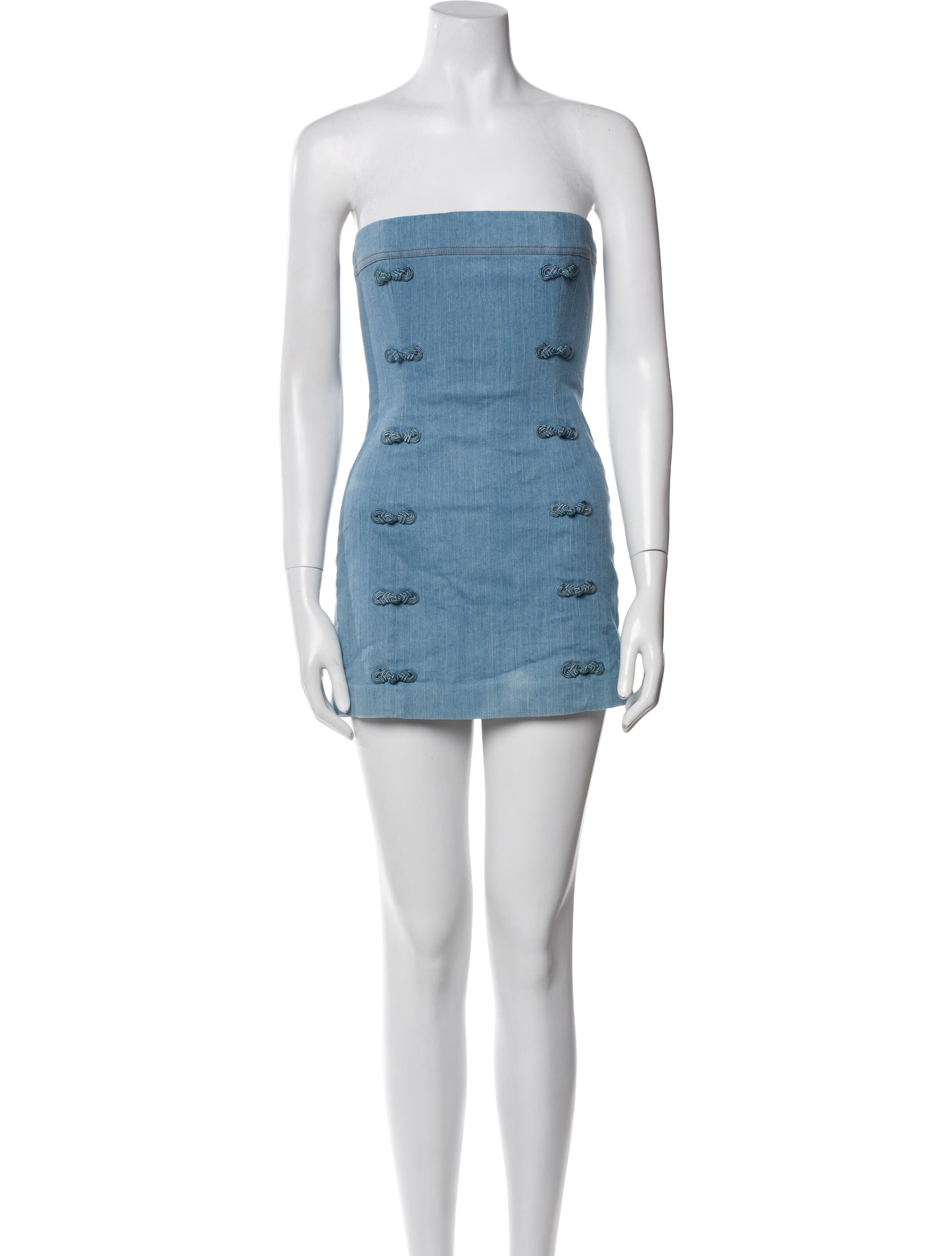 SAU LEE Strapless Mini Dress