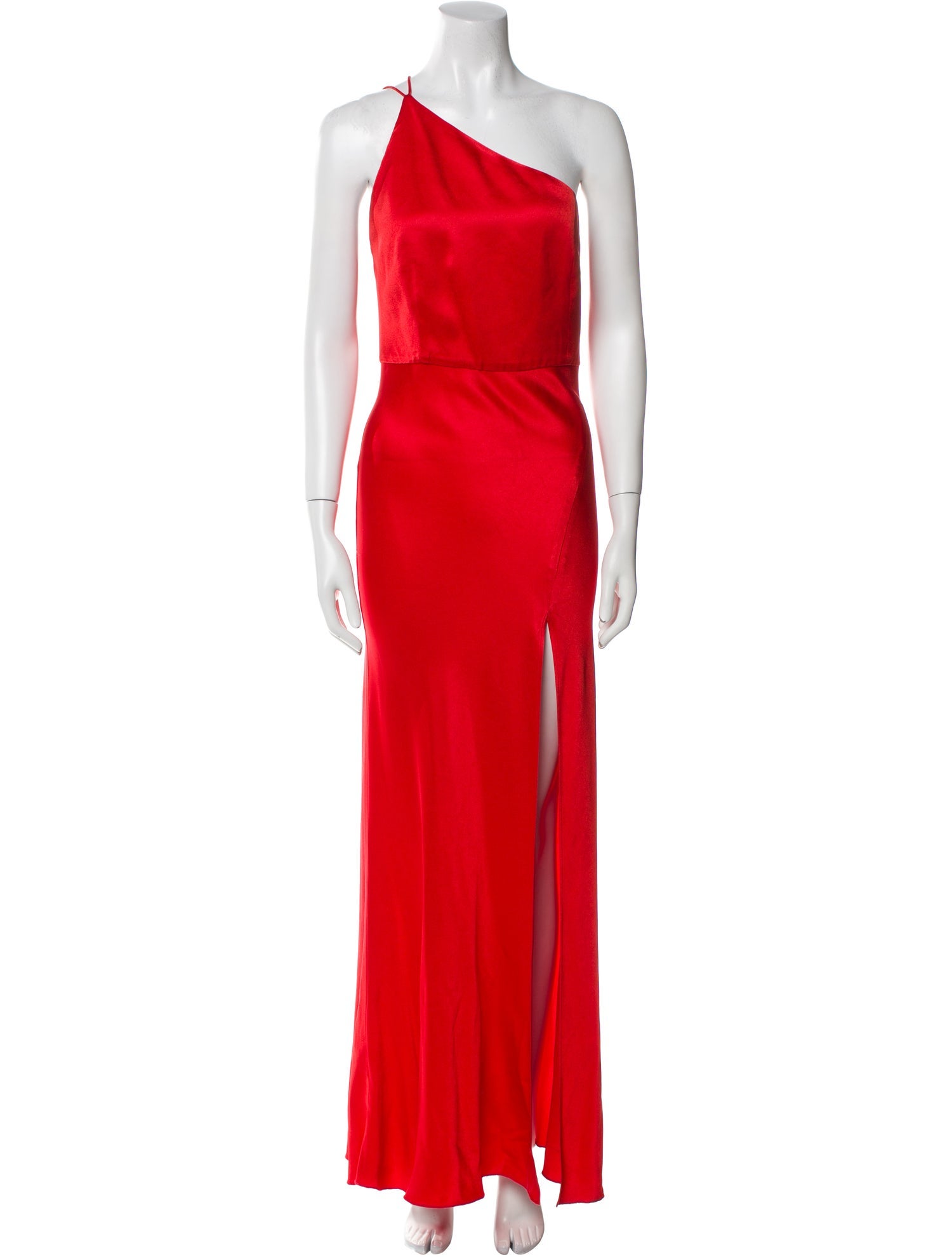 SAU LEE One-Shoulder Long Dress