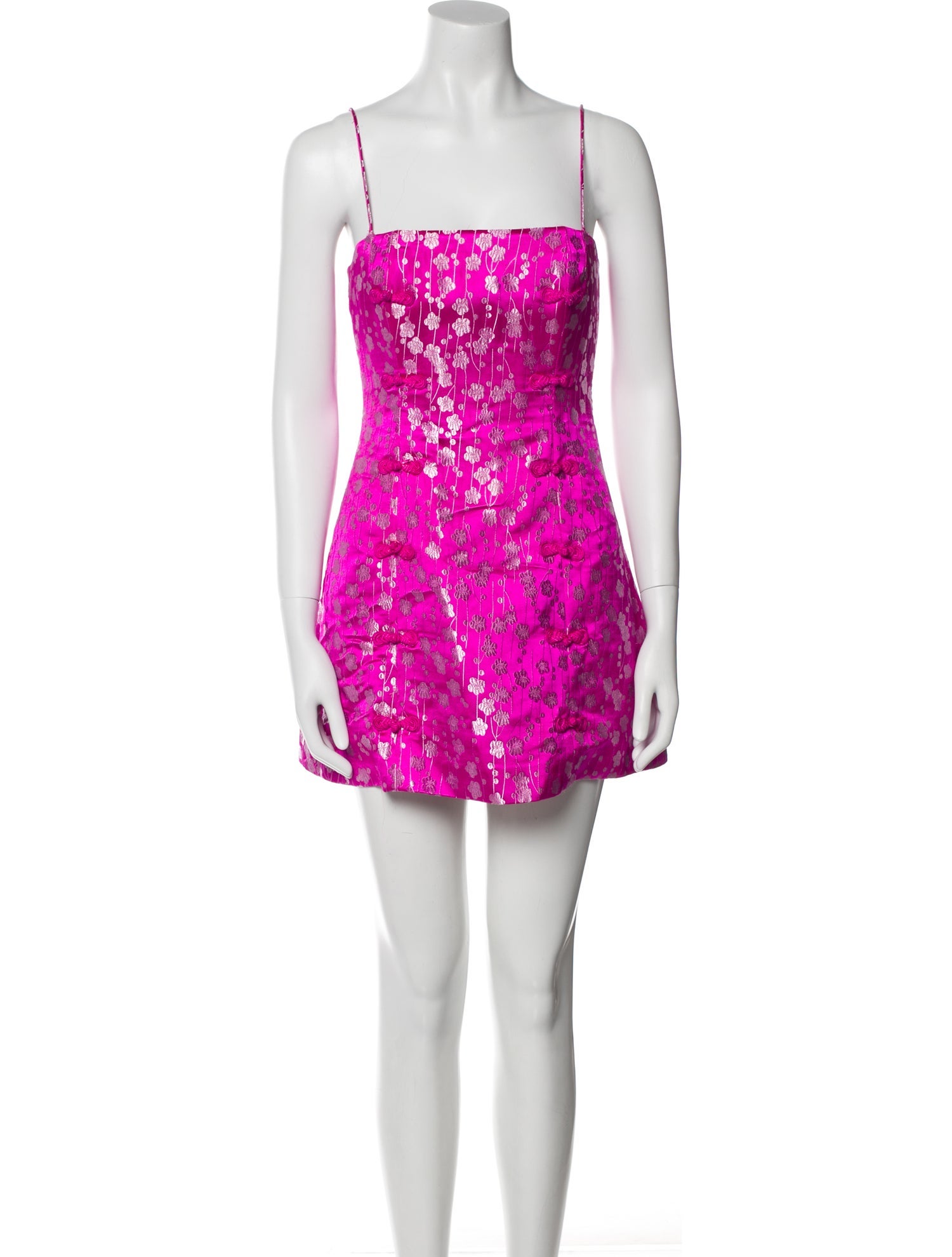 SAU LEE Printed Mini Dress