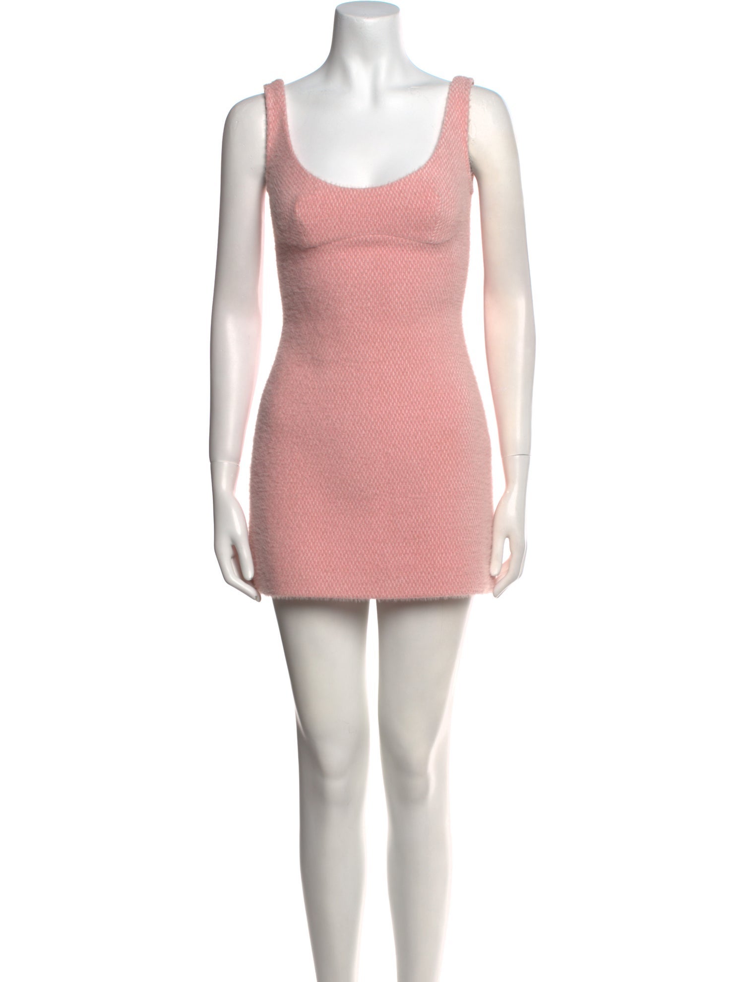 SAU LEE Scoop Neck Mini Dress