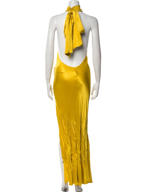 SAU LEE Mock Neck Long Dress