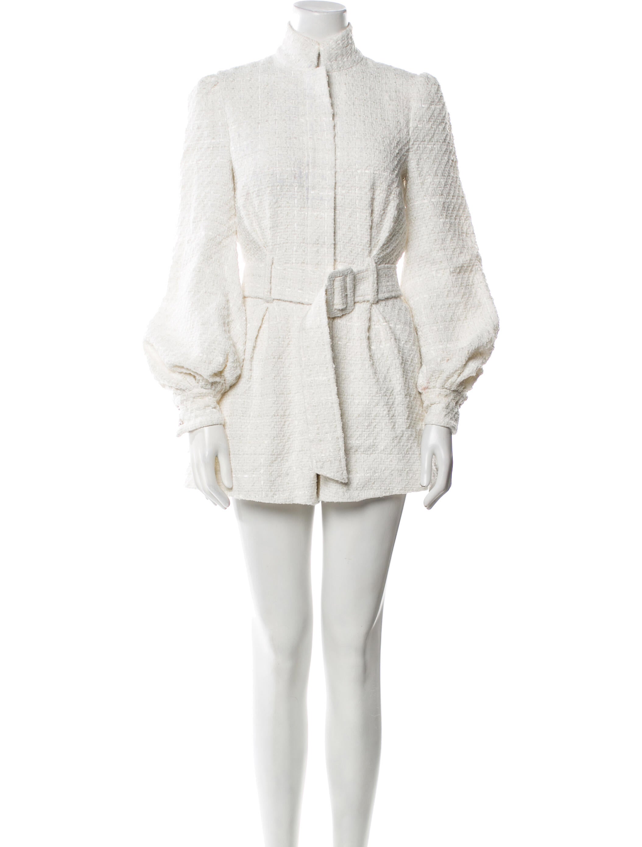 SAU LEE Mock Neck Romper