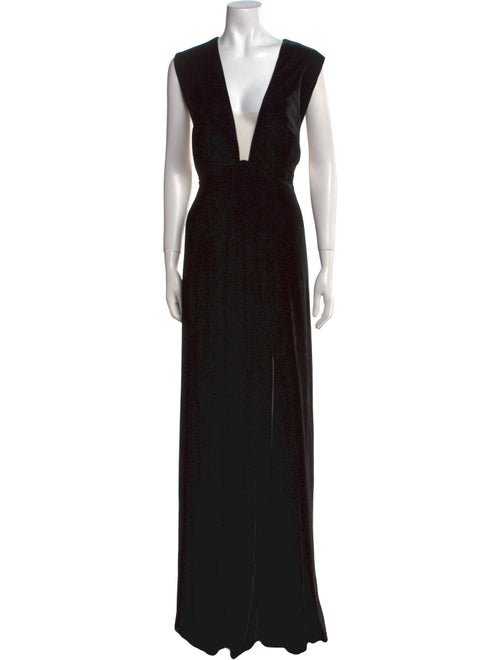 SAU LEE Printed Long Dress