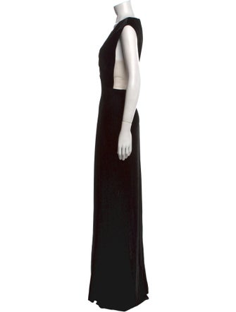 SAU LEE Printed Long Dress