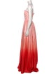 SAU LEE Strapless Long Dress