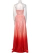 SAU LEE Strapless Long Dress